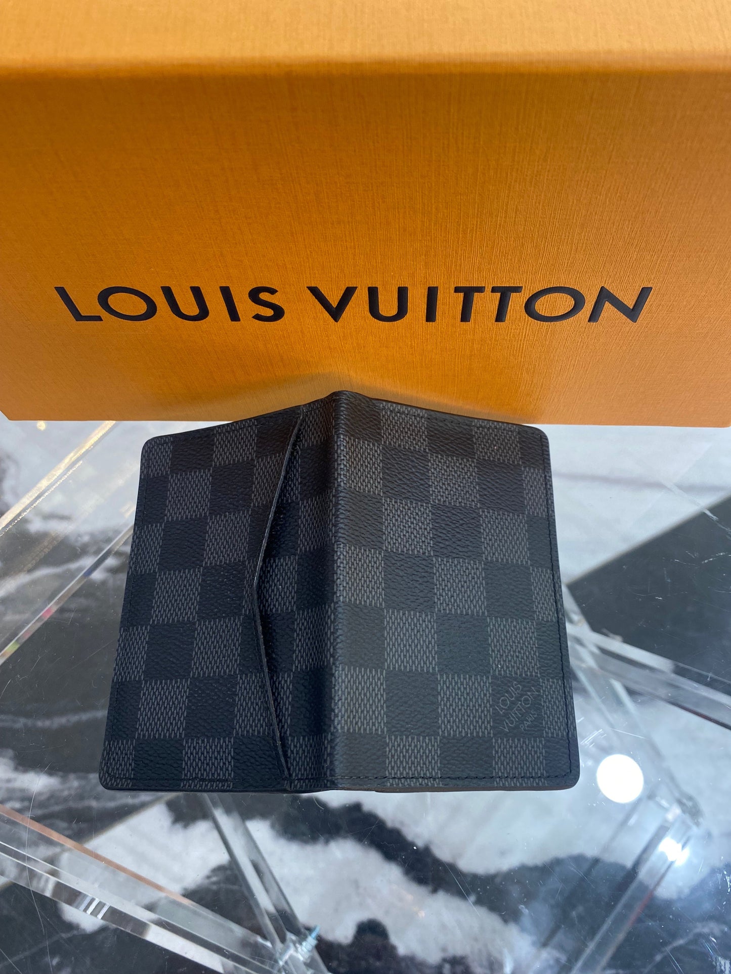 LOUIS VUITTON DAMIER GRAPHITE POCKET ORGANIZER