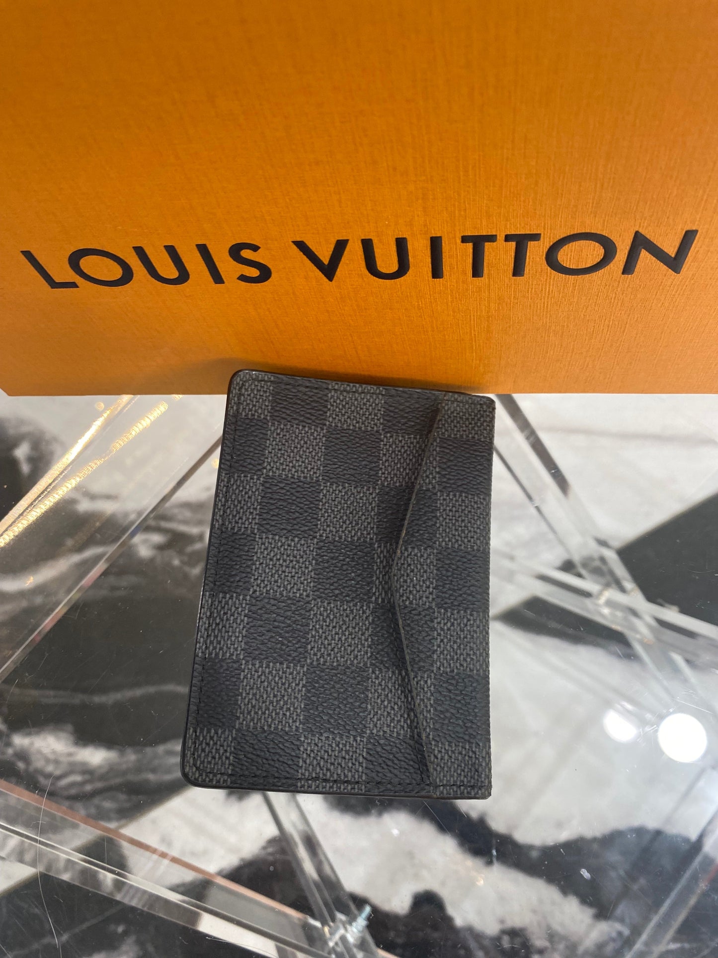 LOUIS VUITTON DAMIER GRAPHITE POCKET ORGANIZER
