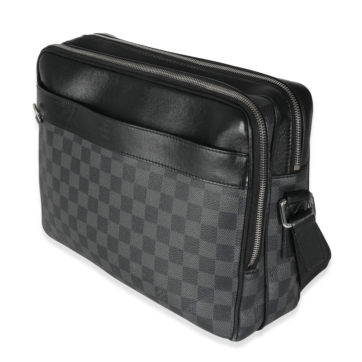 LOUIS VUITTON DAMIER GRAPHITE TROCADERO PM MESSENGER BAG
