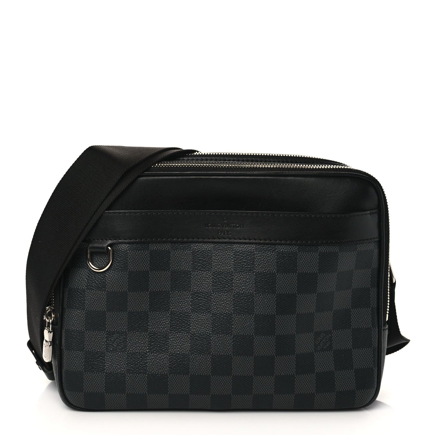 LOUIS VUITTON DAMIER GRAPHITE TROCADERO PM MESSENGER BAG