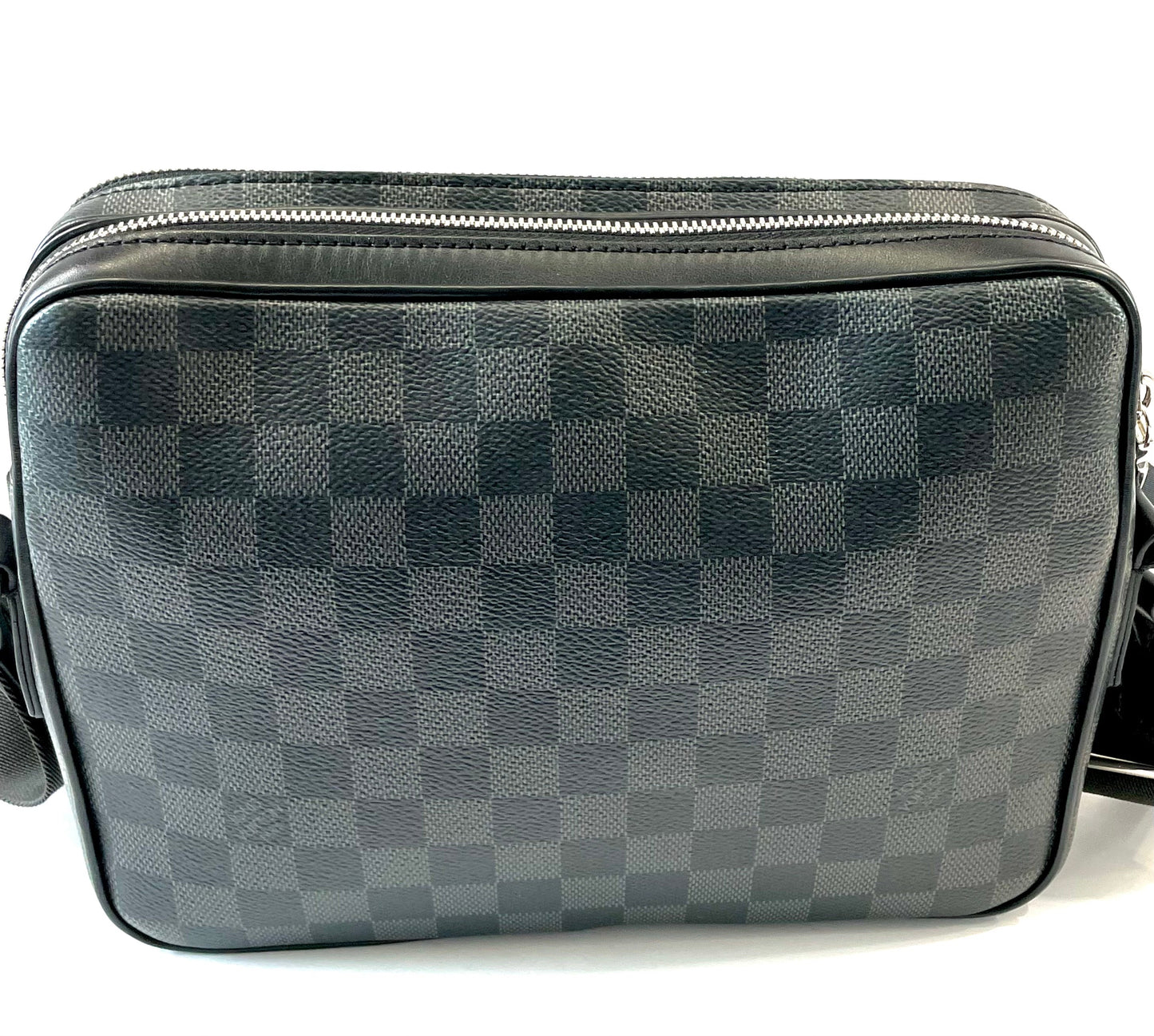 LOUIS VUITTON DAMIER GRAPHITE TROCADERO PM MESSENGER BAG