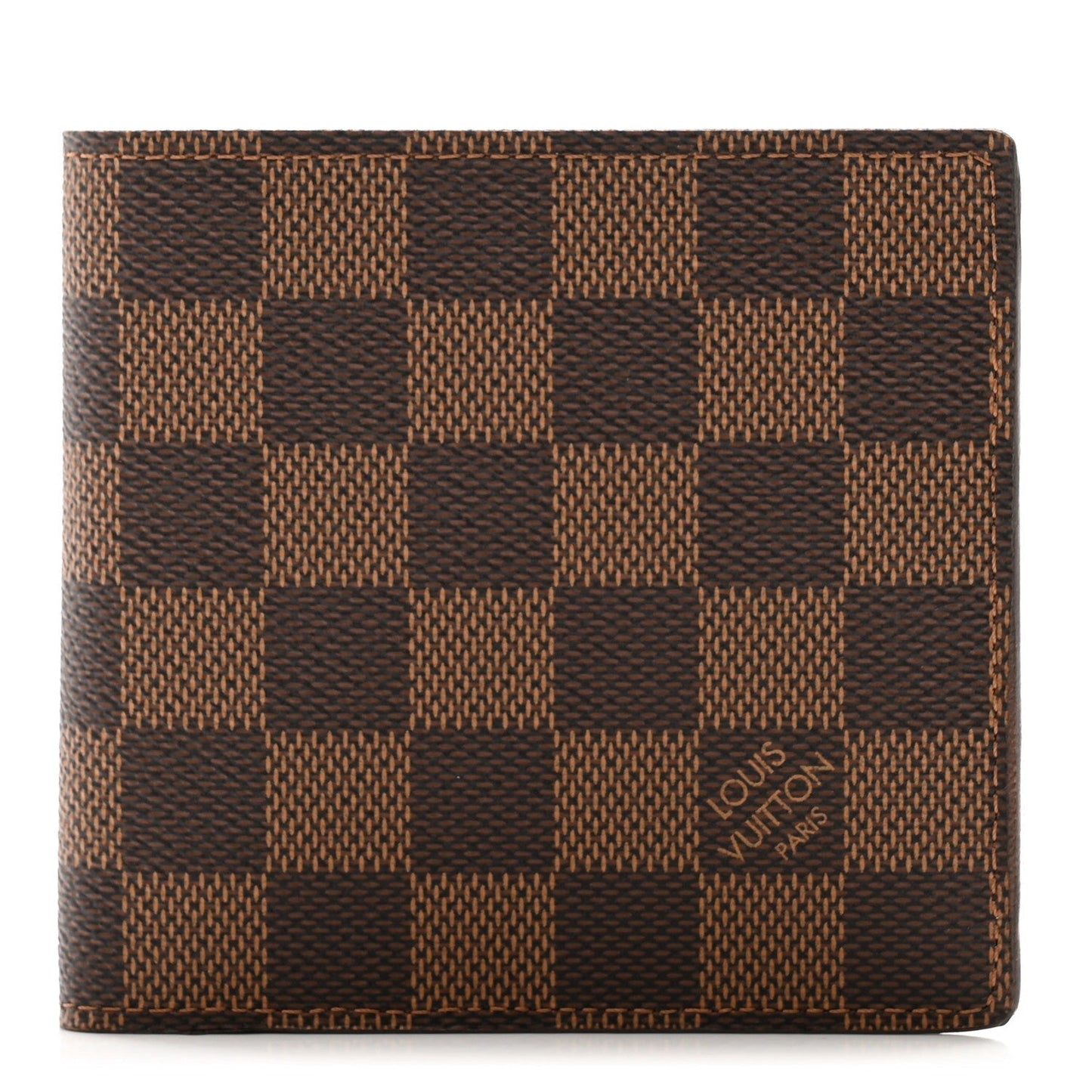 LOUIS VUITTON DAMIER EBENE MARCO BI-FOLD WALLET