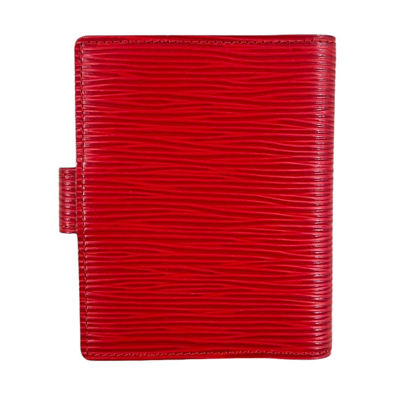 LOUIS VUITTON EPI LEATHER COMPACT WALLET
