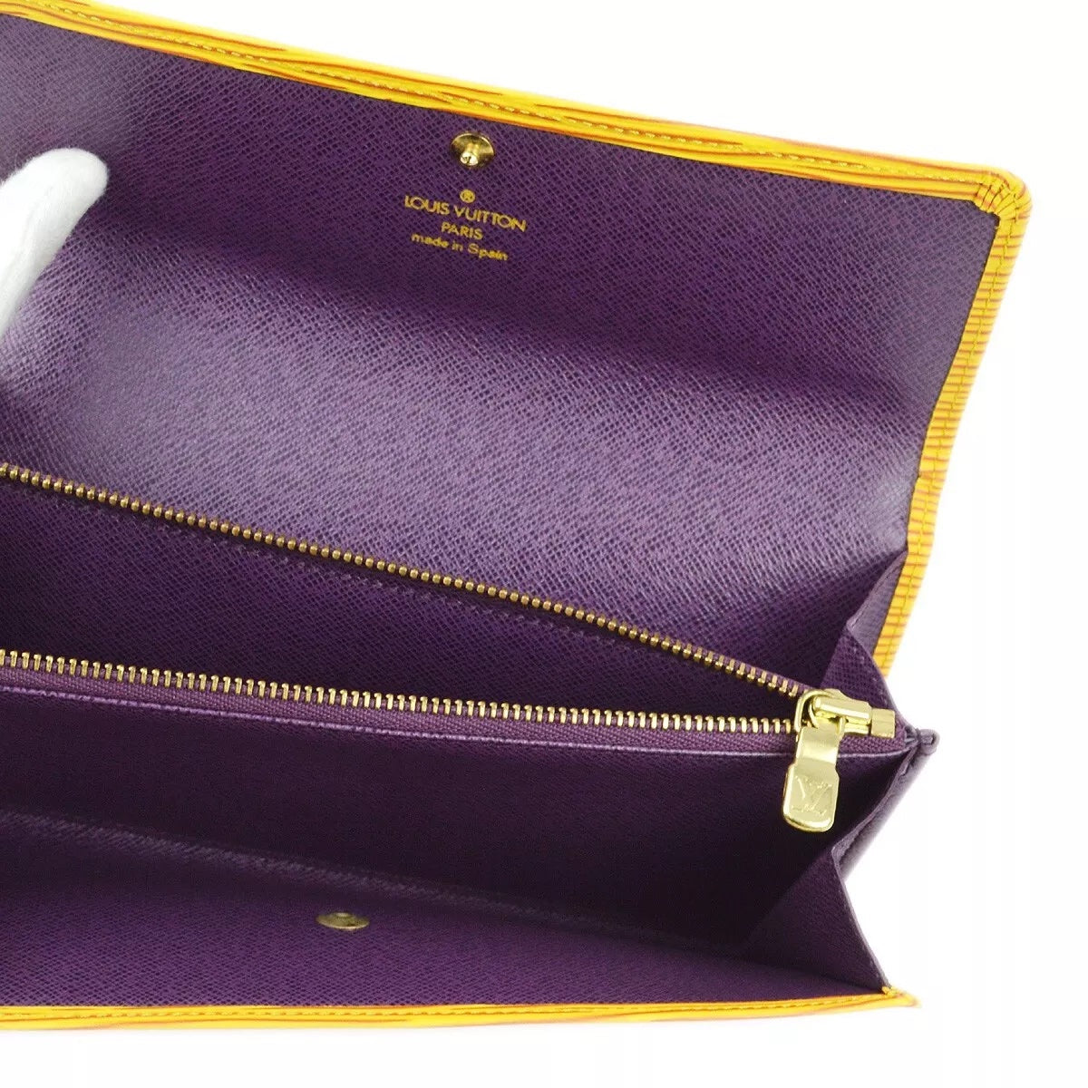 GLM-EPI LEATHER PORTE MONNAIE WALLET