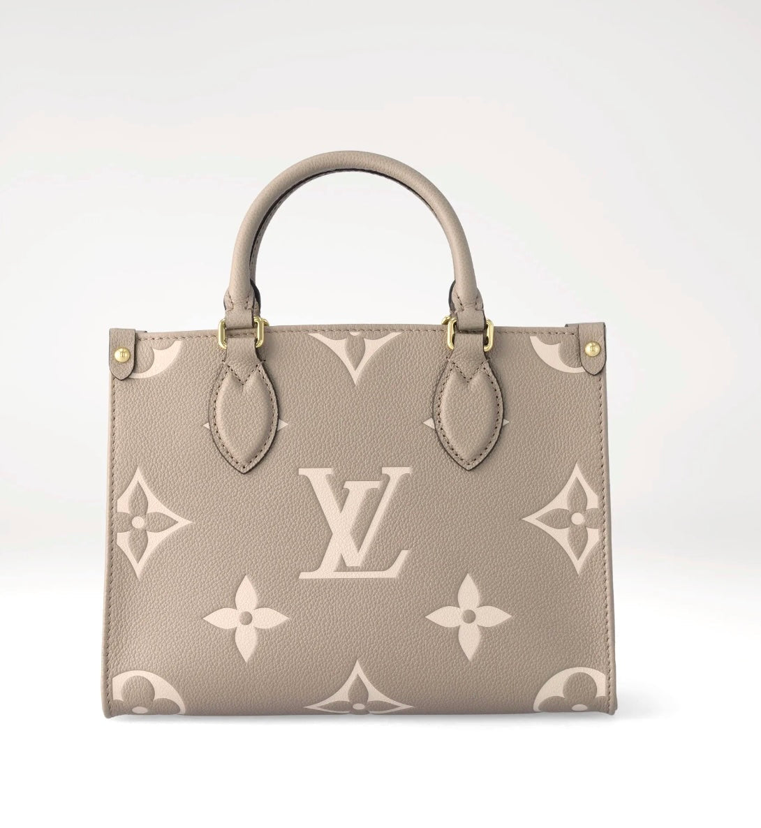 LV EMPREINTE LEATHER BI-COLOR ONTHEGO PM TOTE BAG