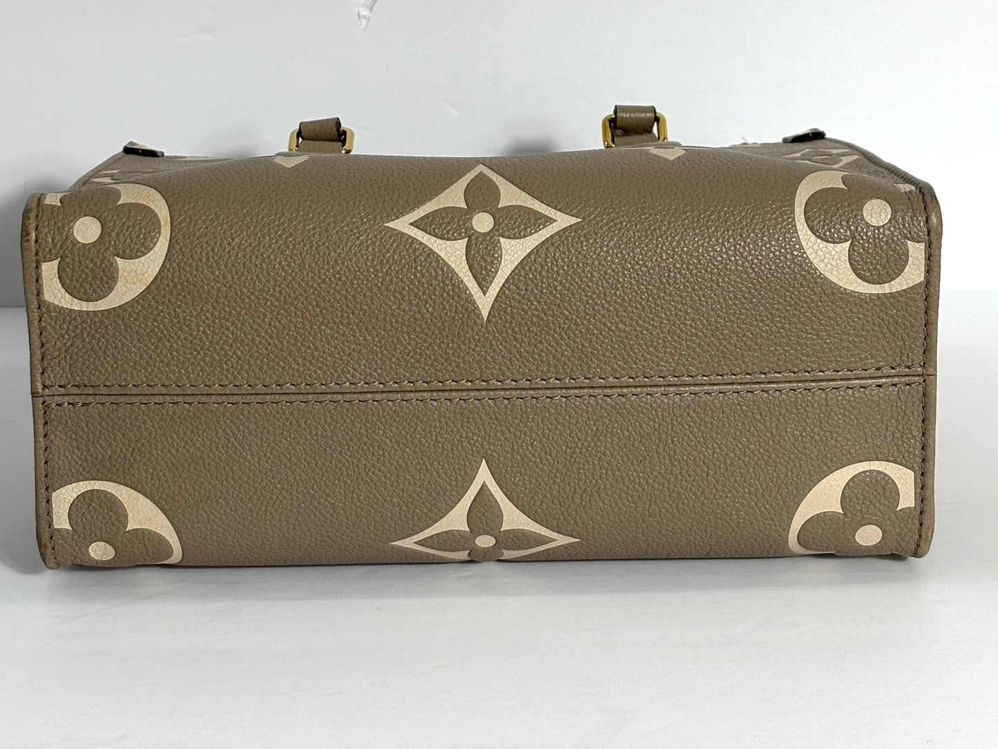 LV EMPREINTE LEATHER BI-COLOR ONTHEGO PM TOTE BAG
