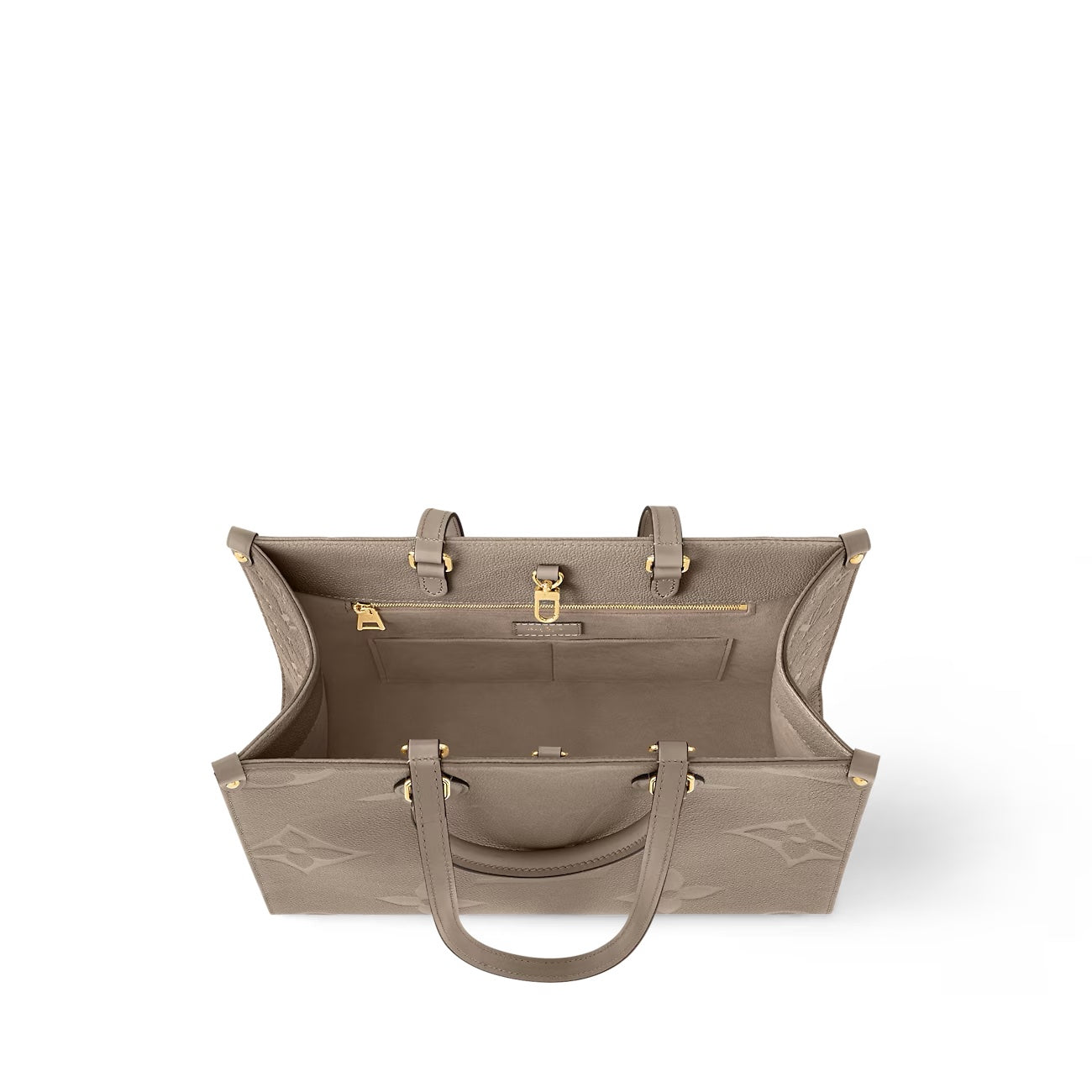 LOUIS VUITTON EMPREINTE LEATHER GIANT MONOGRAM ONTHEGO TOTE BAG