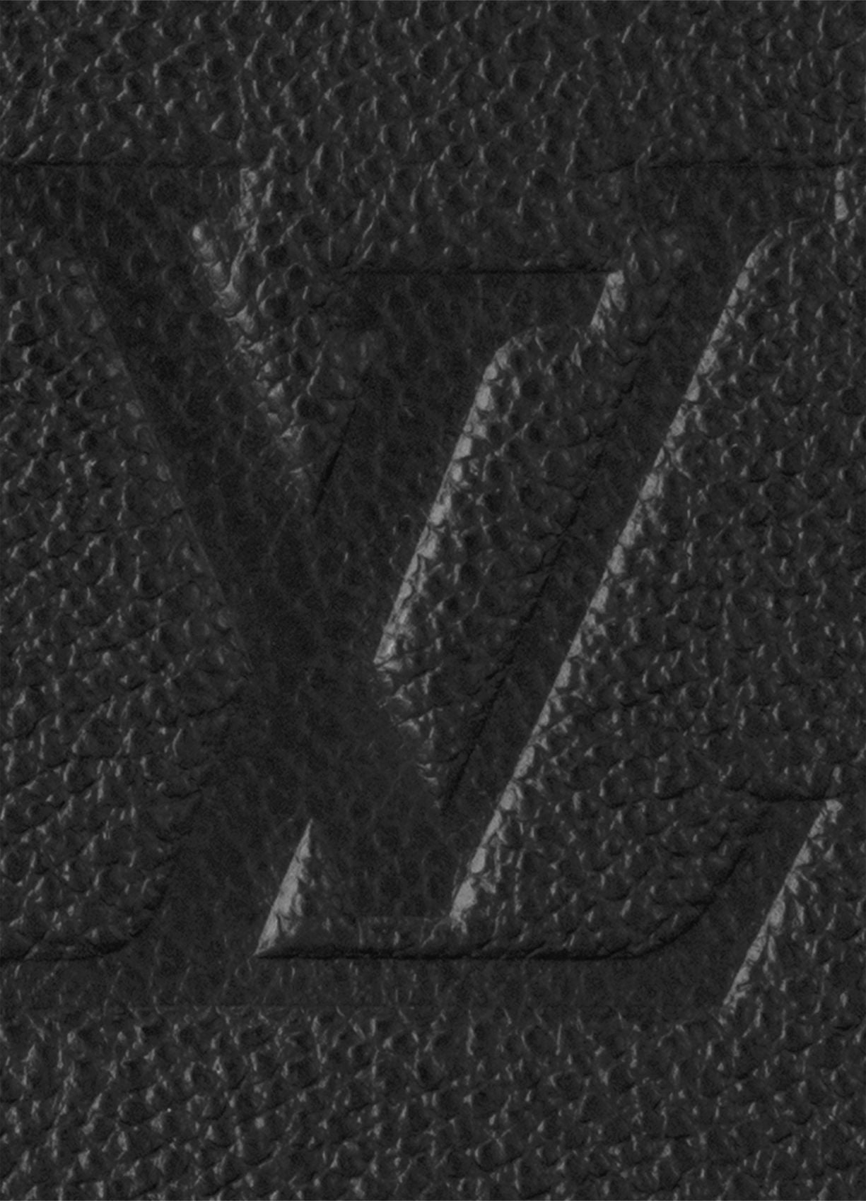 LOUIS VUITTON EMPREINTE LEATHER GIANT MONOGRAM PETIT SAC PLAT BAG