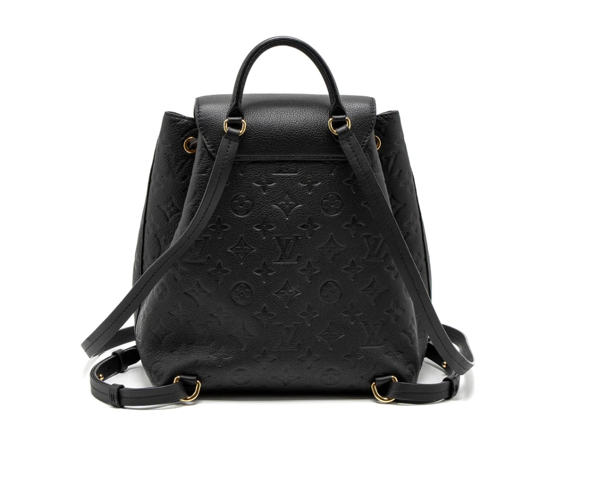 LOUIS VUITTON EMPERINTE LEATHER MONTSOURIS PM BACKPACK