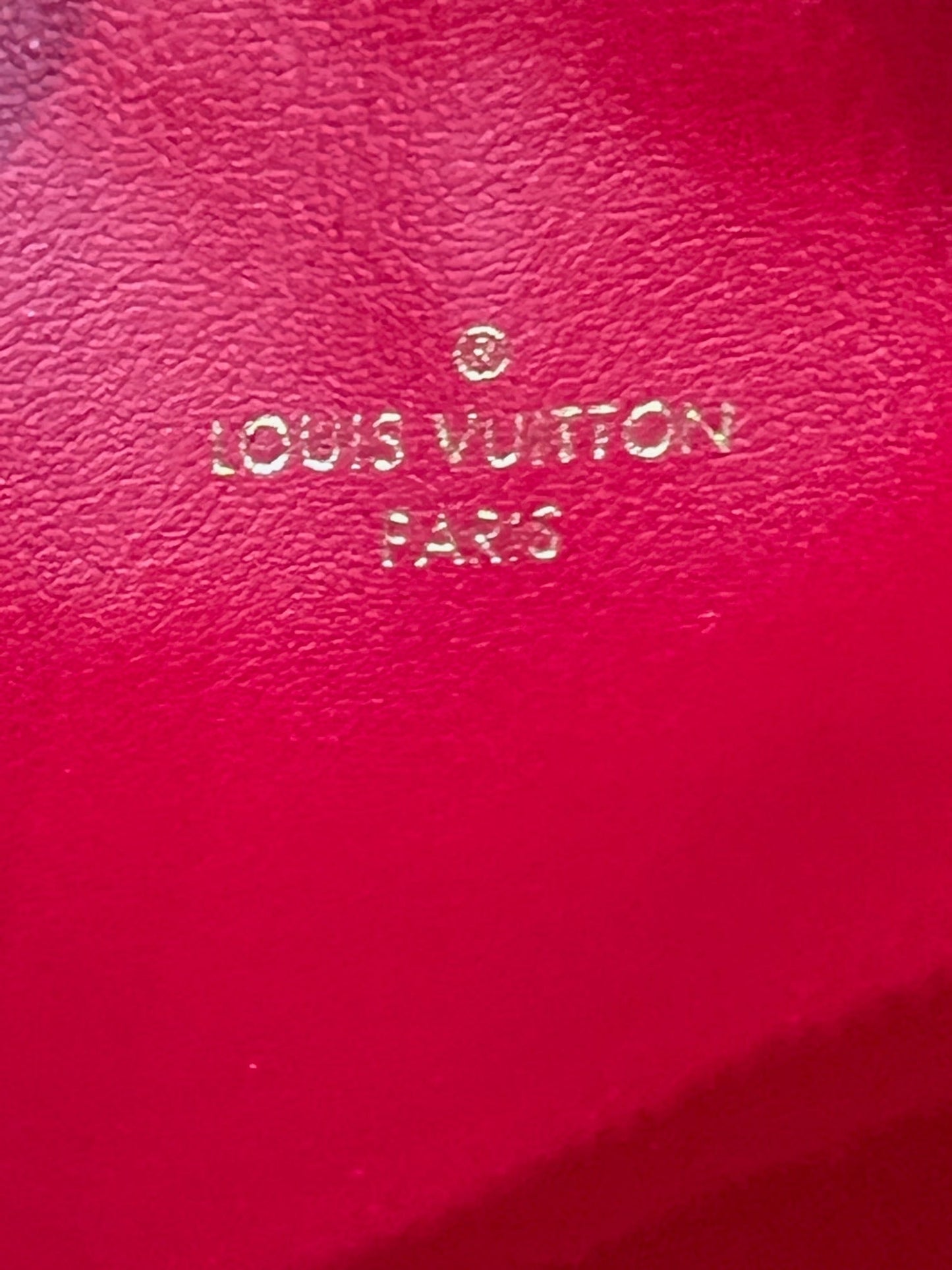 GLM-EMPREINTE LEATHER POCHETTE FELICIE