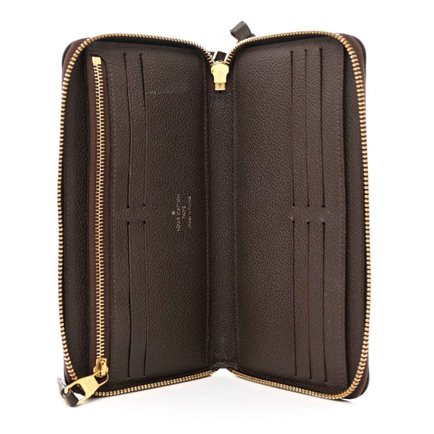 LOUIS VUITTON MONOGRAM EMPREINTE LEATHER SECRET ZIPPY WALLET