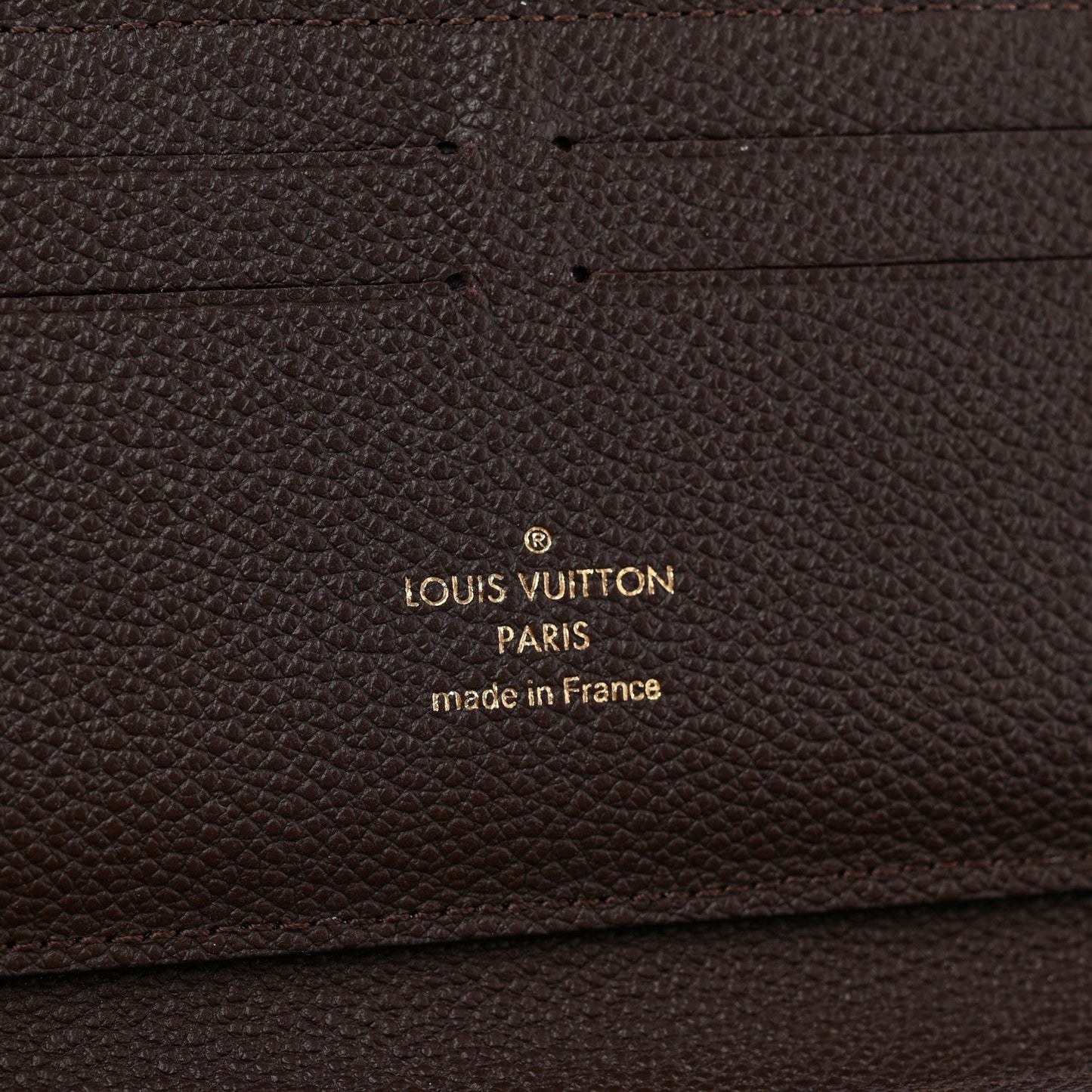 LOUIS VUITTON MONOGRAM EMPREINTE LEATHER SECRET ZIPPY WALLET