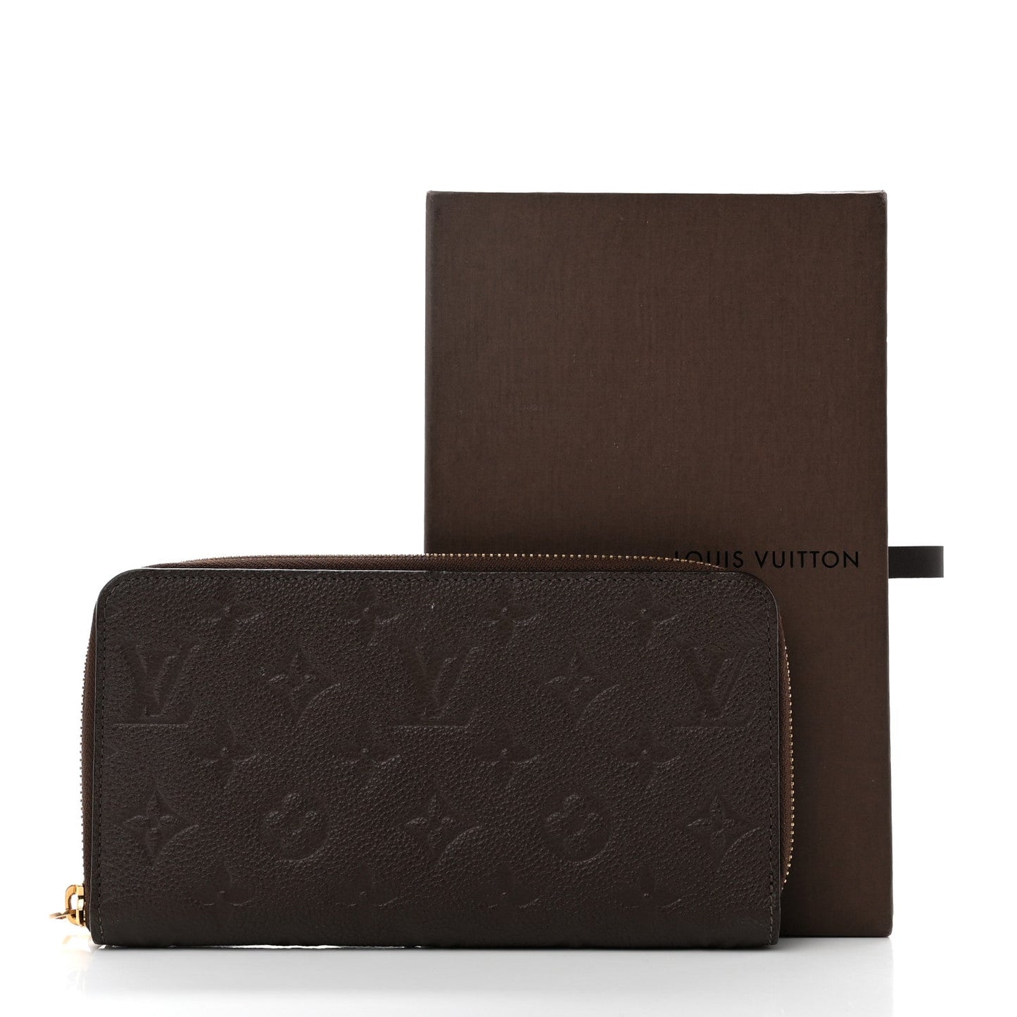 LOUIS VUITTON MONOGRAM EMPREINTE LEATHER SECRET ZIPPY WALLET