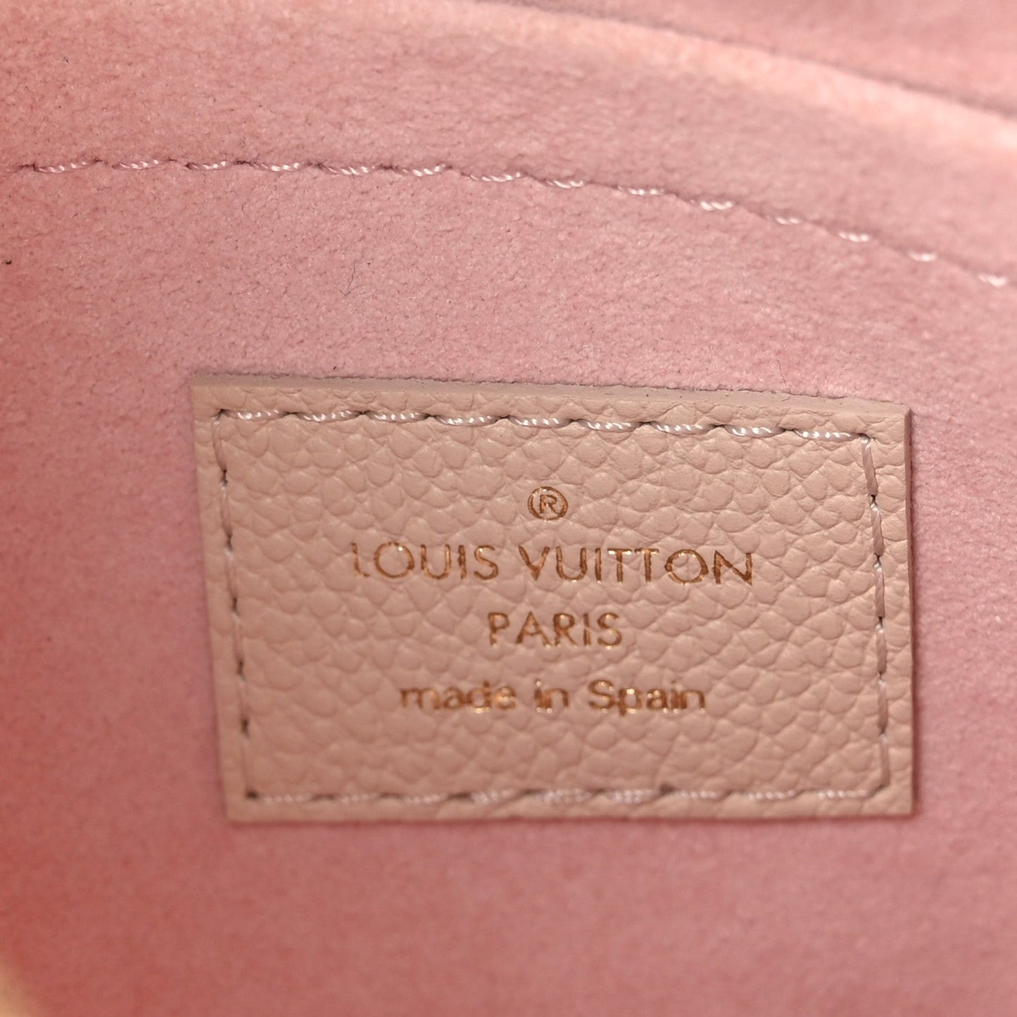 LOUIS VUITTON MONOGRAM EMPREINTE LEATHER BAGATELLE NM BAG