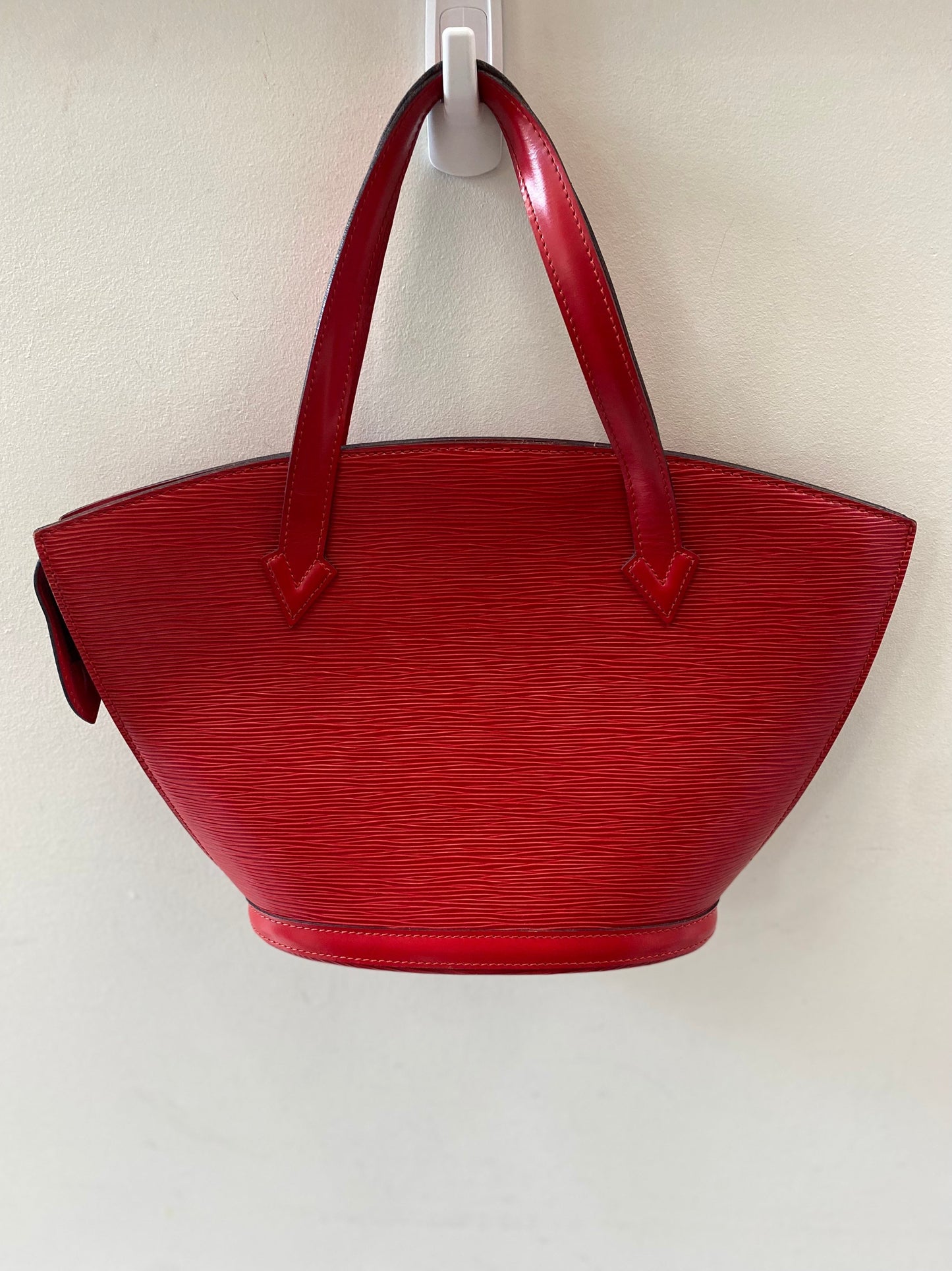LOUIS VUITTON EPI LEATHER SAINT JACQUES PM HANDBAG