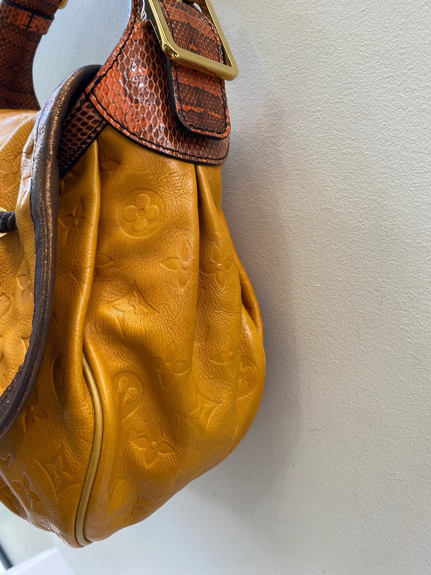 LOUIS VUITTON EPICES KALAHARI PM LIMITED EDITION IN SAFRAN