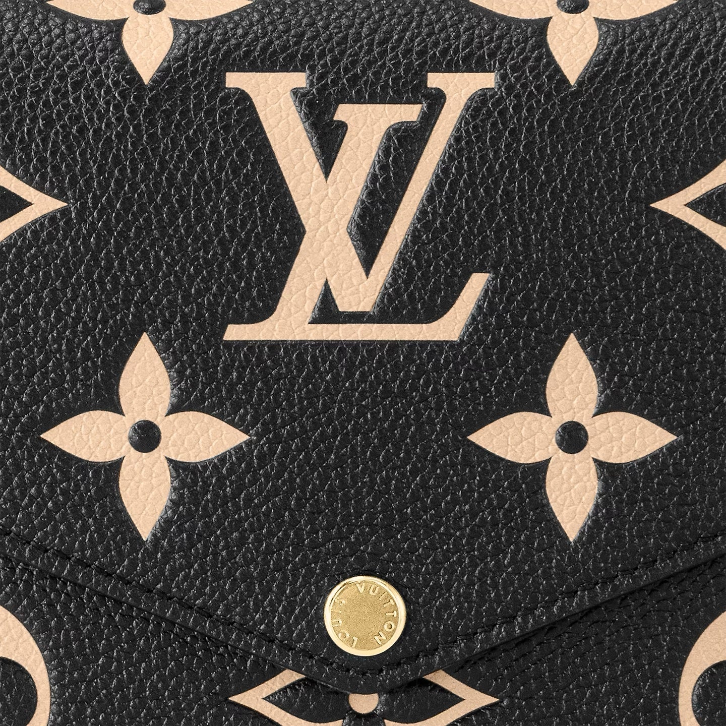 LOUIS VUITTON MONOGRAM EMPREINTE FÉLICIE LEATHER POCHETTE