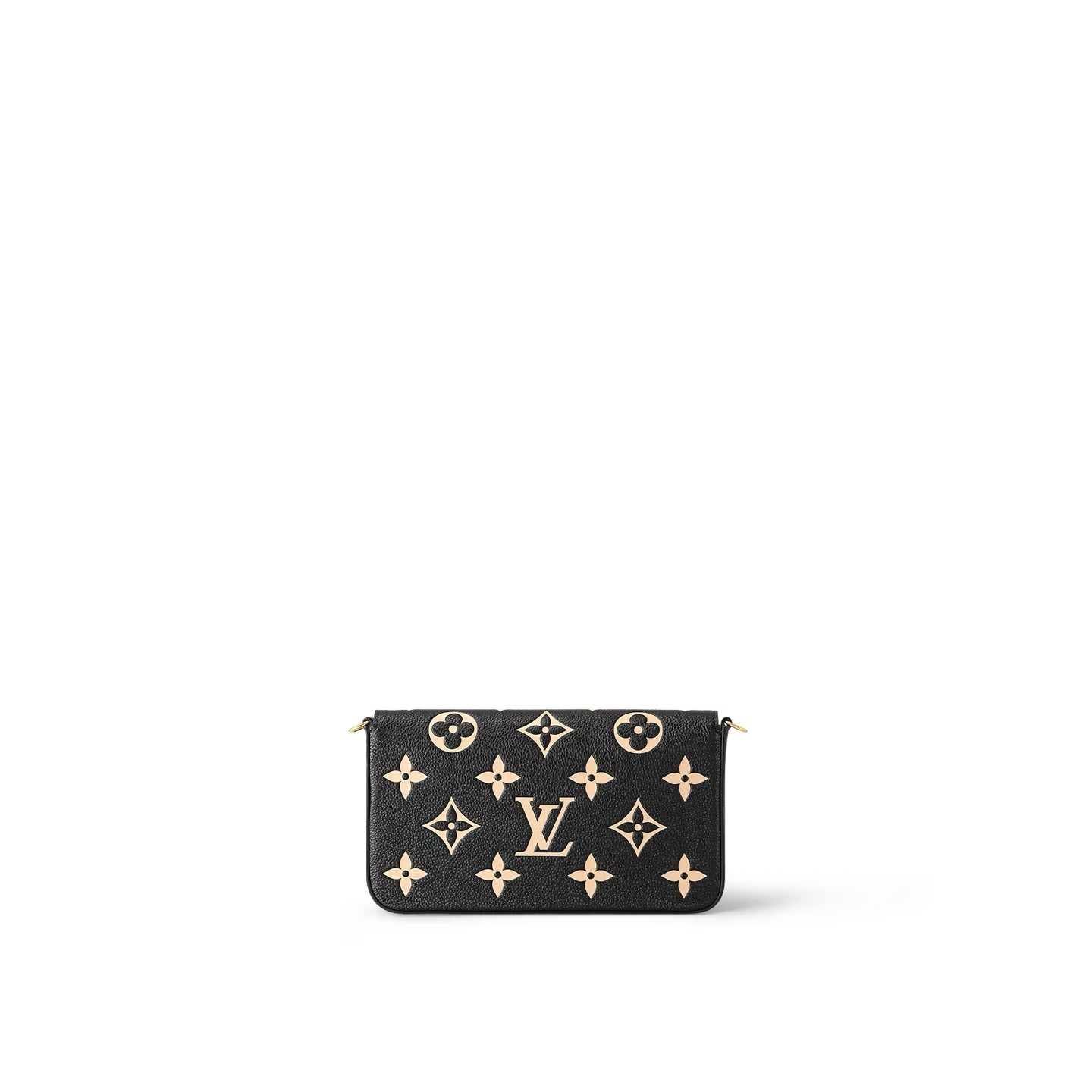 LOUIS VUITTON MONOGRAM EMPREINTE FÉLICIE LEATHER POCHETTE