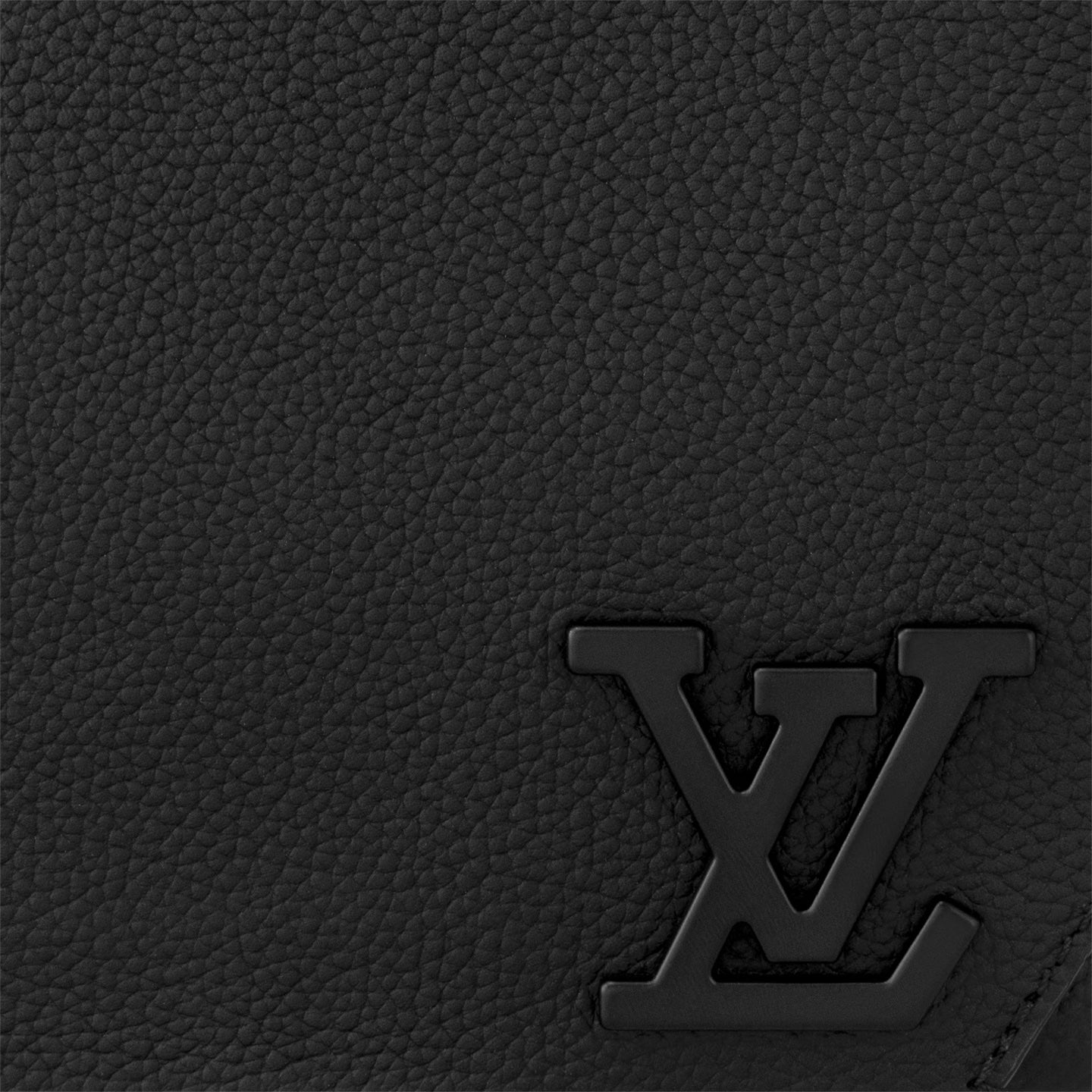 LOUIS VUITTON GRAINED CALFSKIN AEROGRAM TAKEOFF SLING BAG