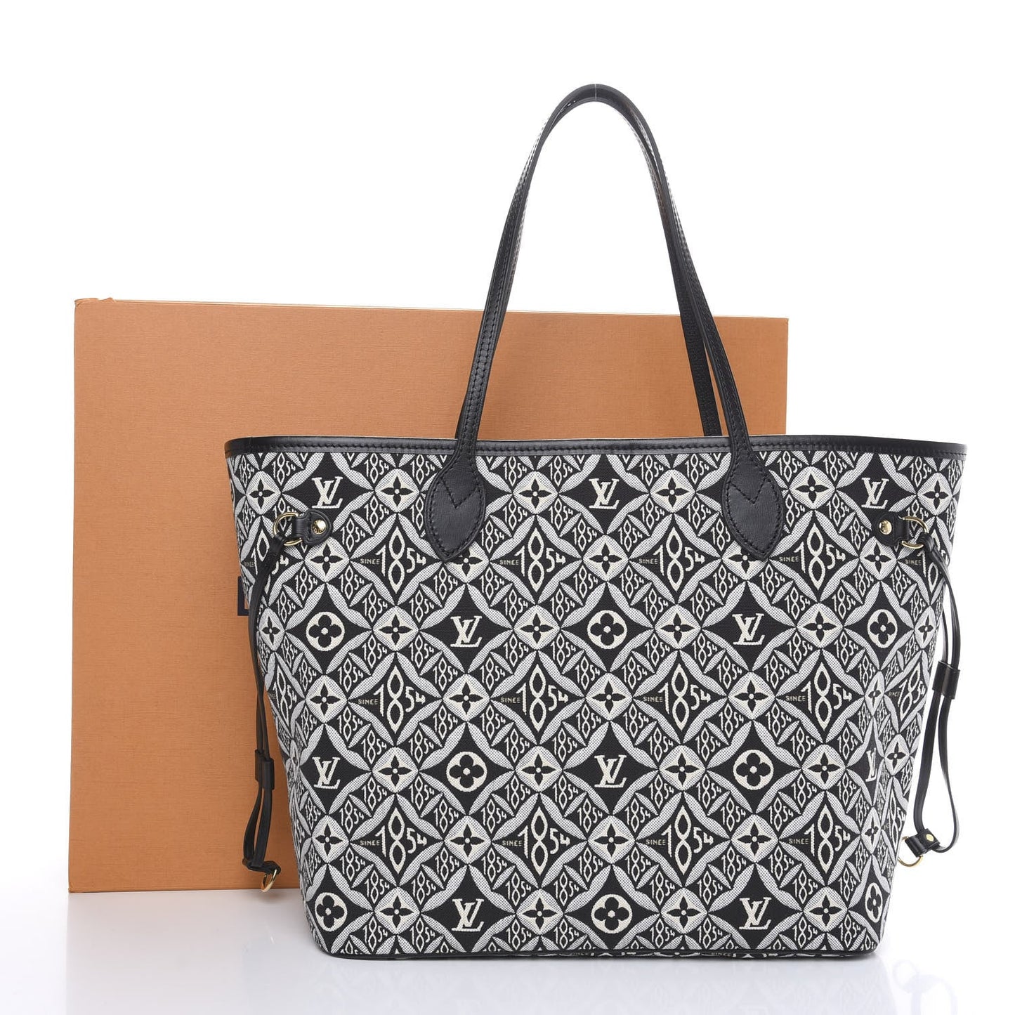 LOUIS VUITTON SINCE 1854 JACQUARD NEVERFULL MM TOTE BAG