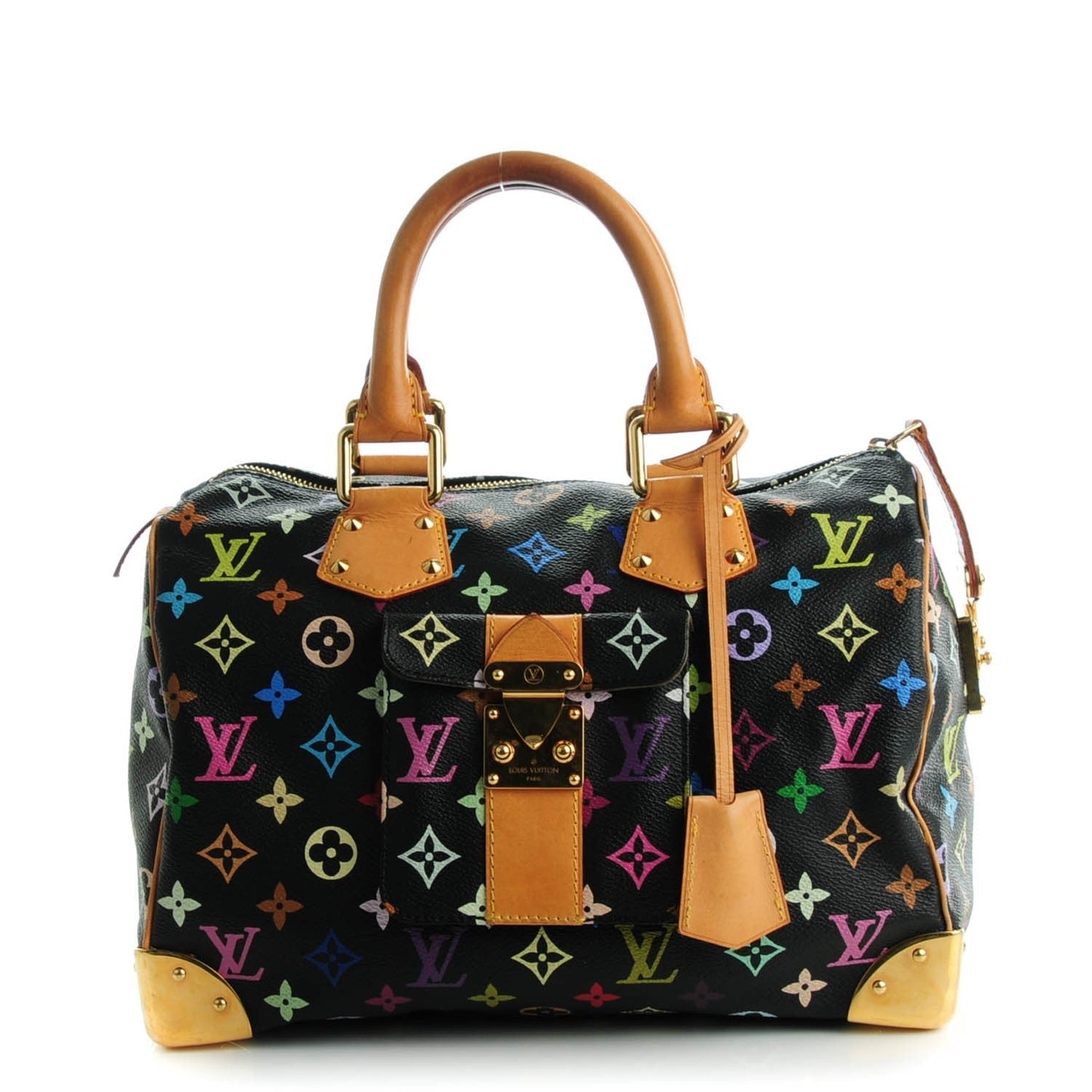 LIMITED EDITION MULTICOLOR MONOGRAM SPEEDY 30 HANDBAG