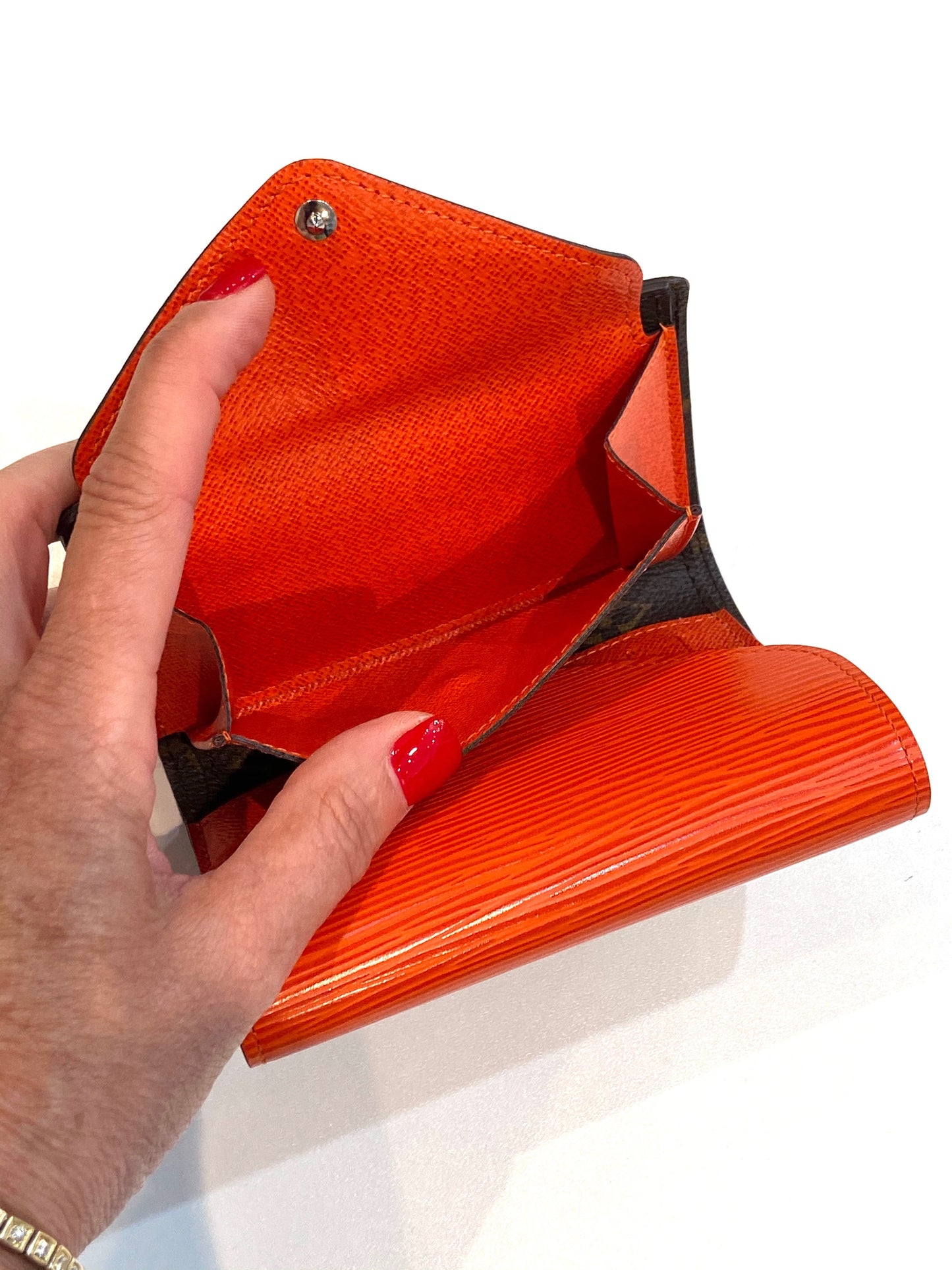 GLM-MONOGRAM EPI LEATHER MARIE LOU COMPACT WALLET
