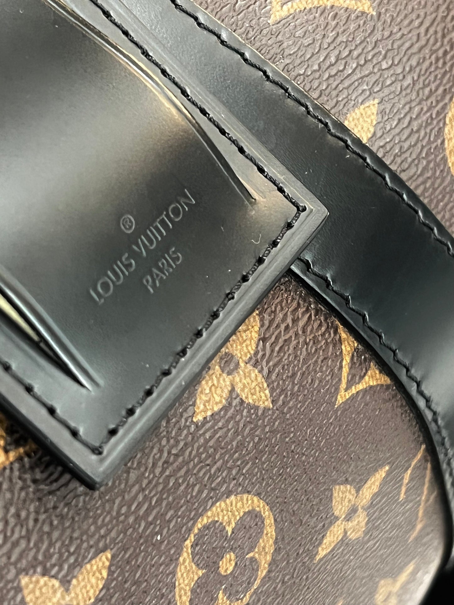 LOUIS VUITTON MONOGRAM MACASSAR KEEPALL BANDOULIÈRE 55 BAG