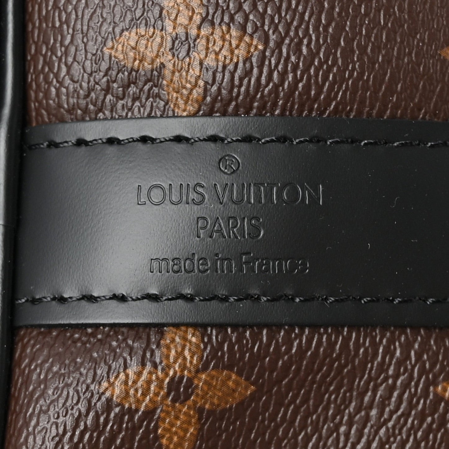 LOUIS VUITTON MONOGRAM MACASSAR KEEPALL BANDOULIÈRE 55 BAG