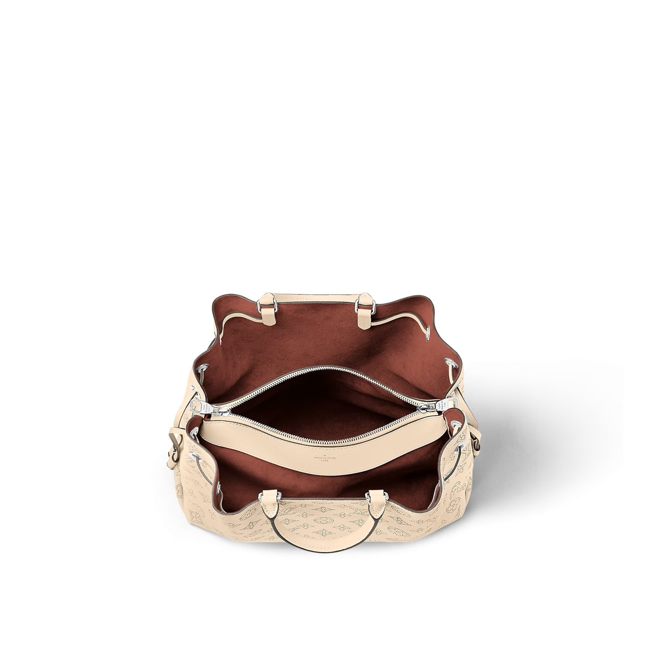 LOUIS VUITTON BELLA MAHINA LEATHER TOTE BAG