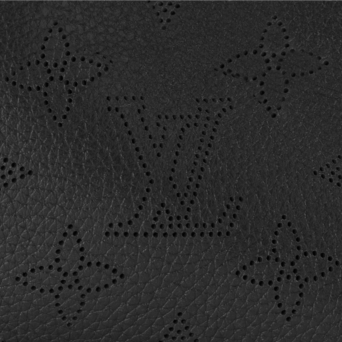 LOUIS VUITTON MAHINA LEATHER BELLA BUCKET BAG