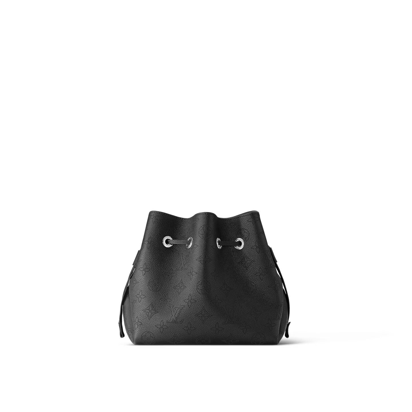 LOUIS VUITTON MAHINA LEATHER BELLA BUCKET BAG