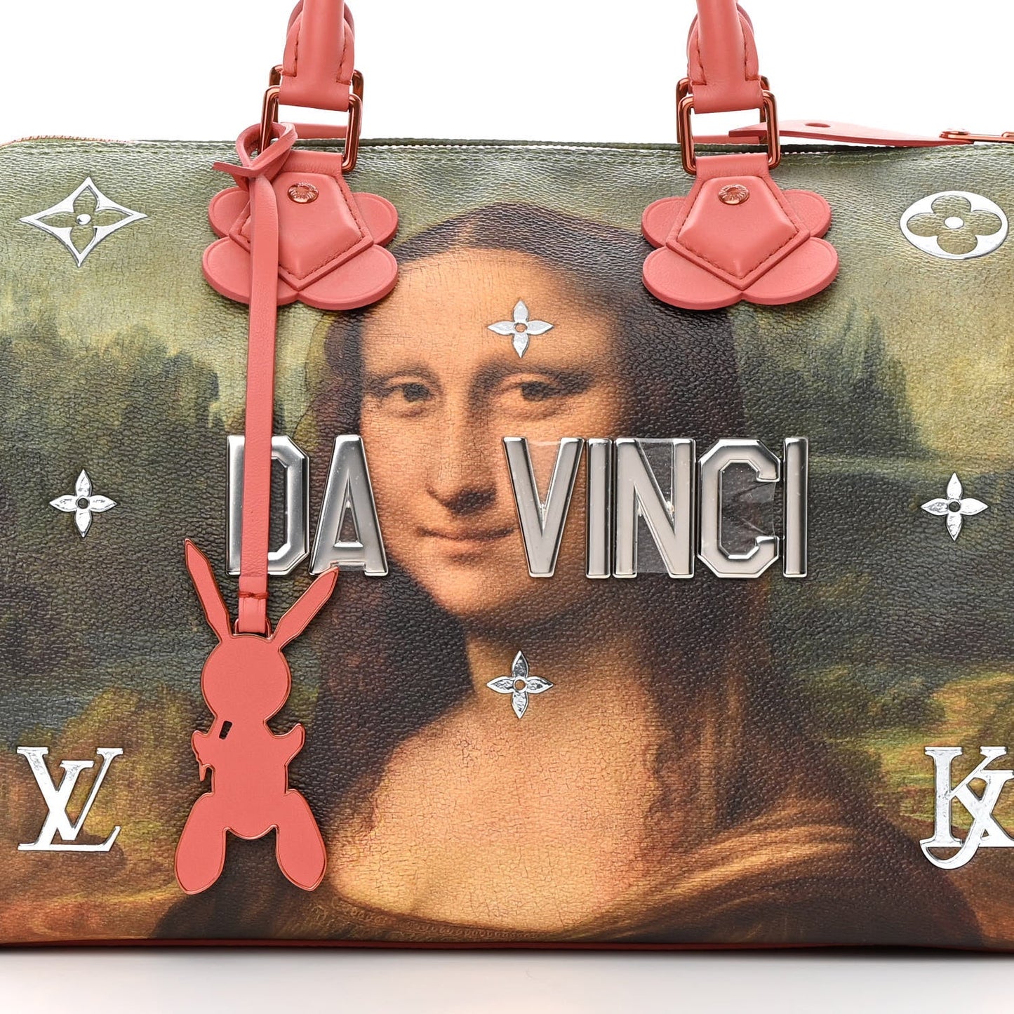 LOUIS VUITTON MONA LISA MASTERS DA VINCI LIMITED EDITION SPEEDY 30 HANDBAG
