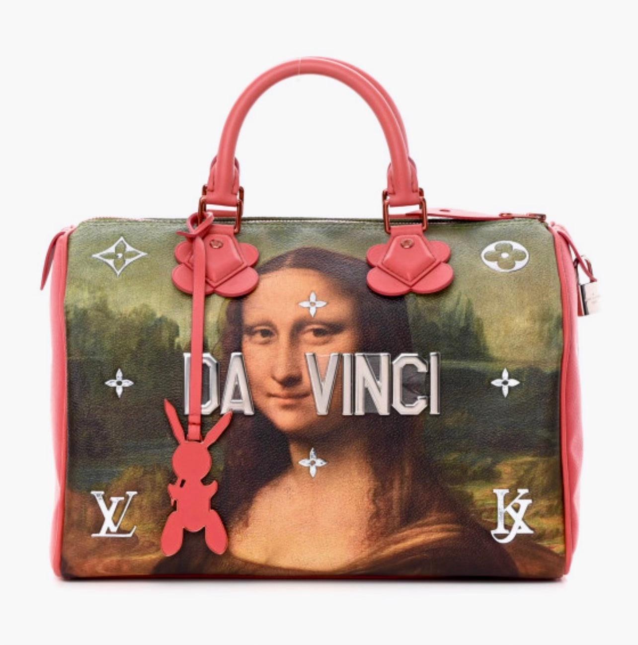 LOUIS VUITTON MONA LISA MASTERS DA VINCI LIMITED EDITION SPEEDY 30 HANDBAG