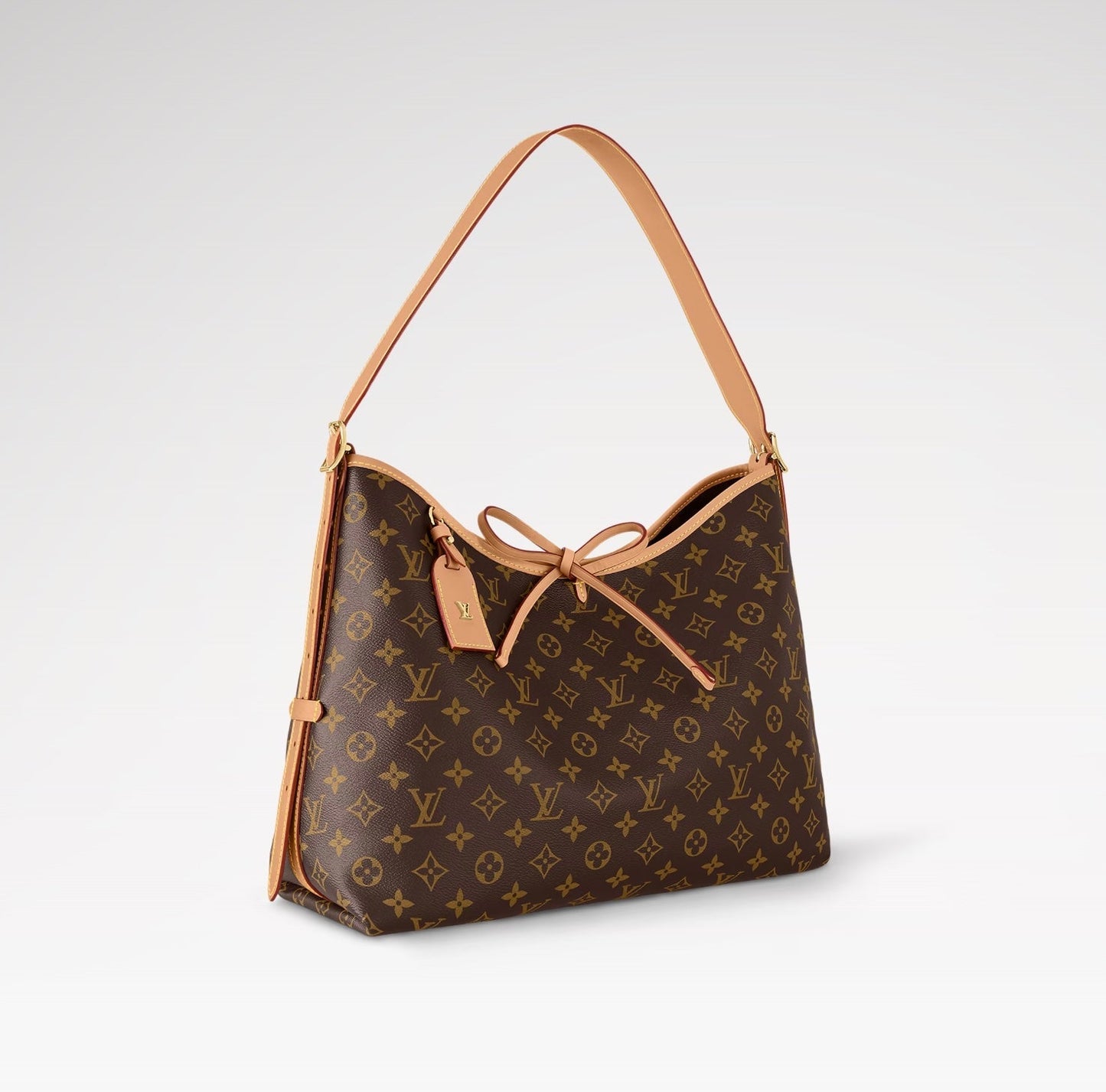 LOUIS VUITTON MONOGRAM CARRYALL MM SHOULDER BAG