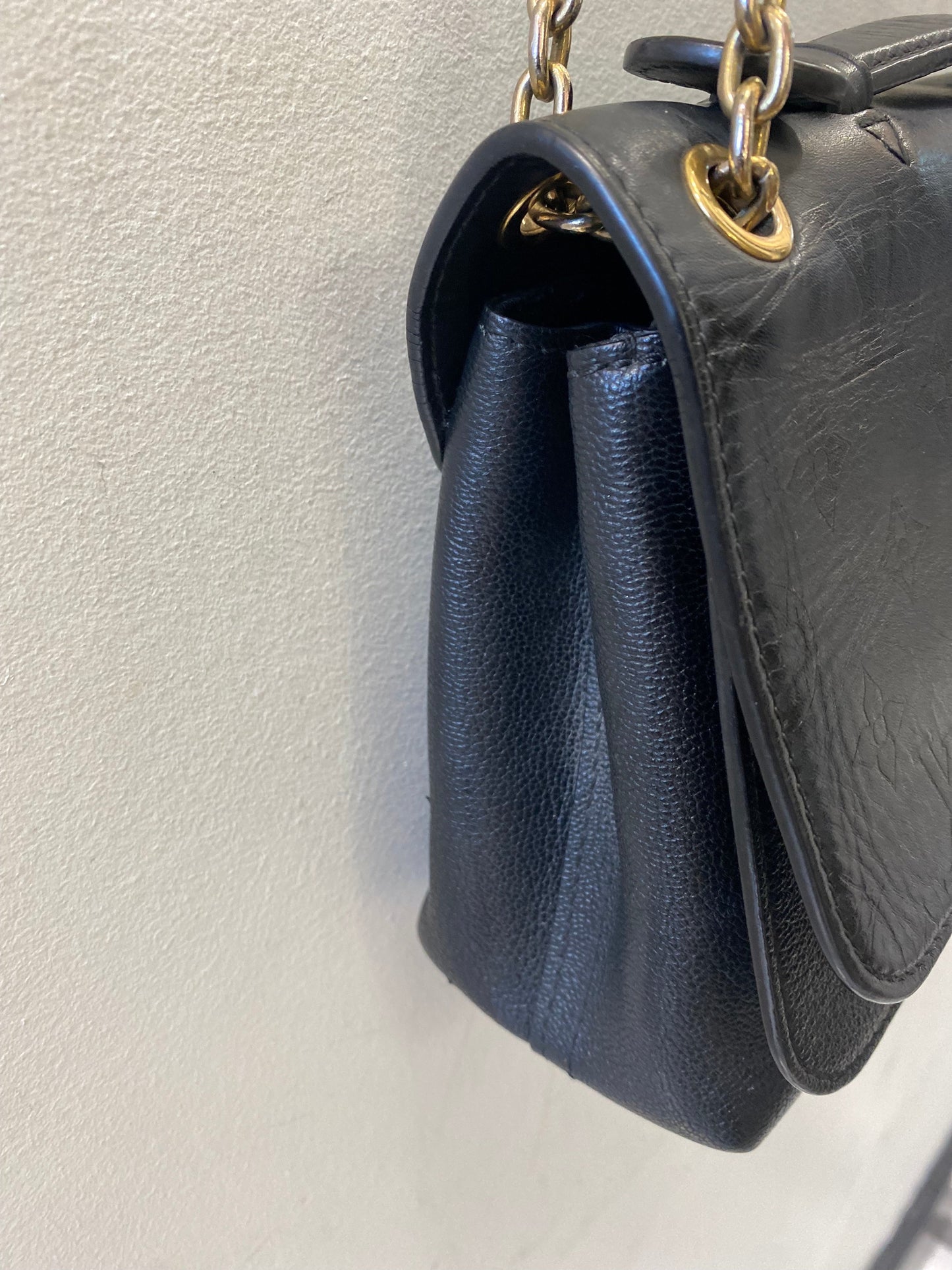 LOUIS VUITTON MONOGRAM CUIR PLUME ECUME VERY CHAIN BAG