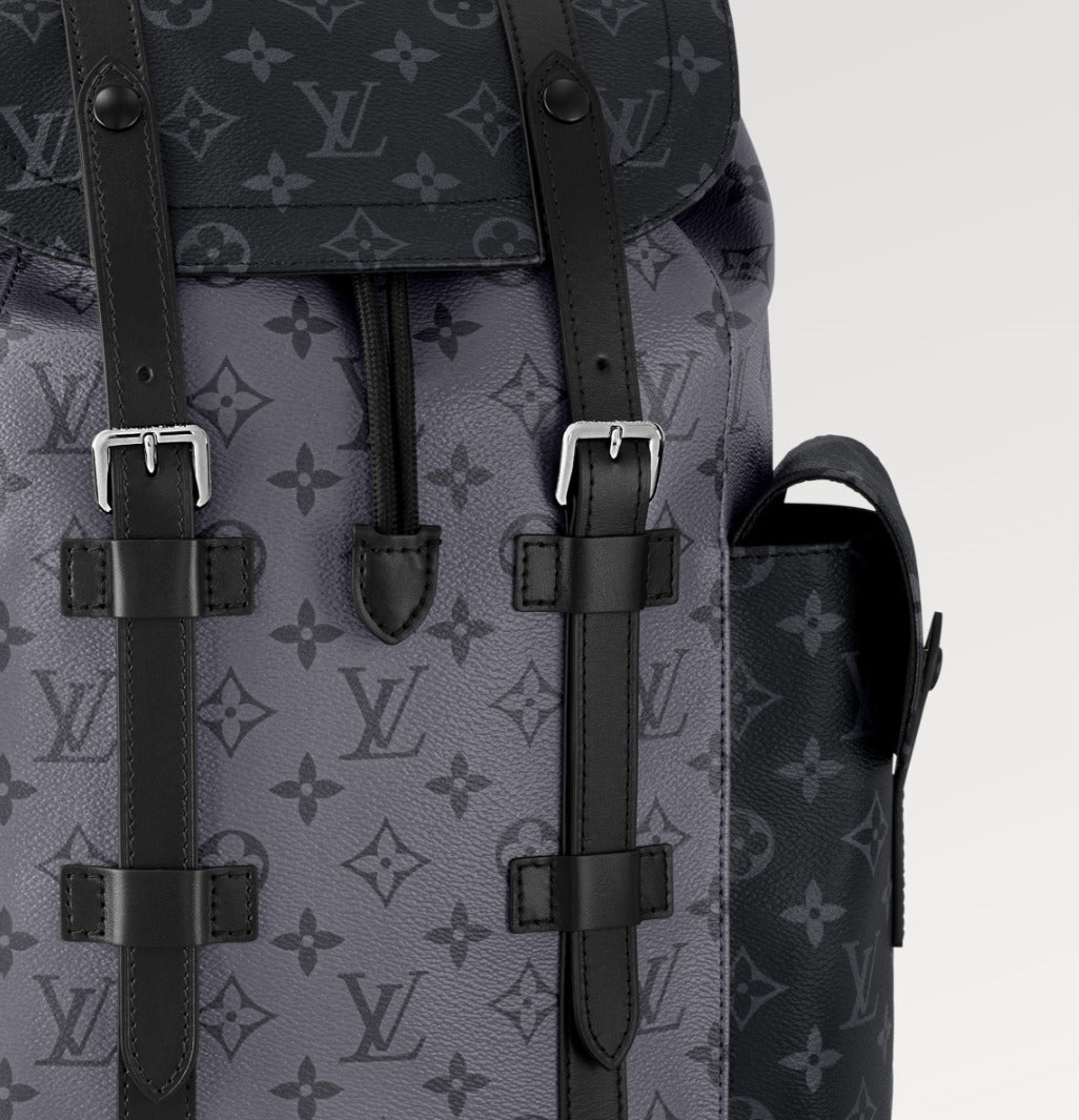 LOUIS VUITTON REVERSE MONOGRAM ECLIPSE CHRISTOPHER BACKPACK MM