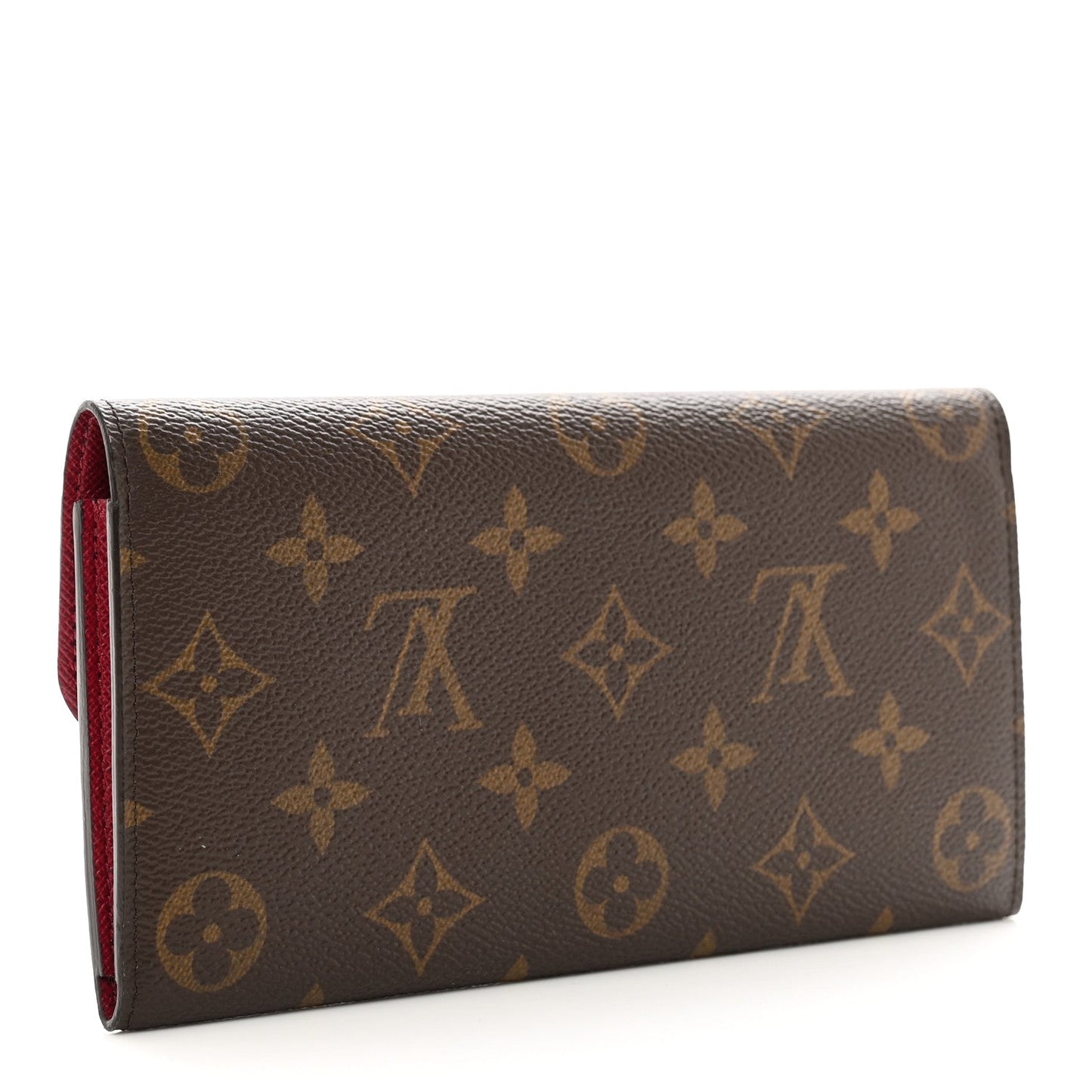 GLM-MONOGRAM EMILIE WALLET FUCHSIA
