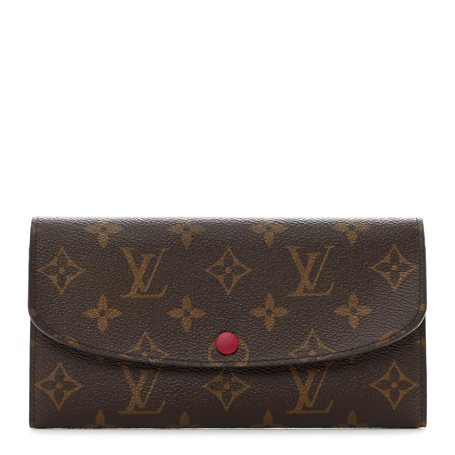 GLM-MONOGRAM EMILIE WALLET FUCHSIA