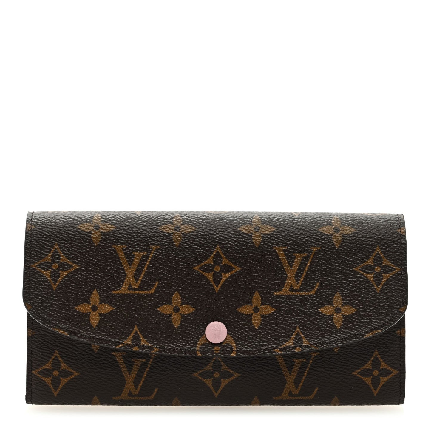 GLM-MONOGRAM EMILIE WALLET ROSE BALLERINE