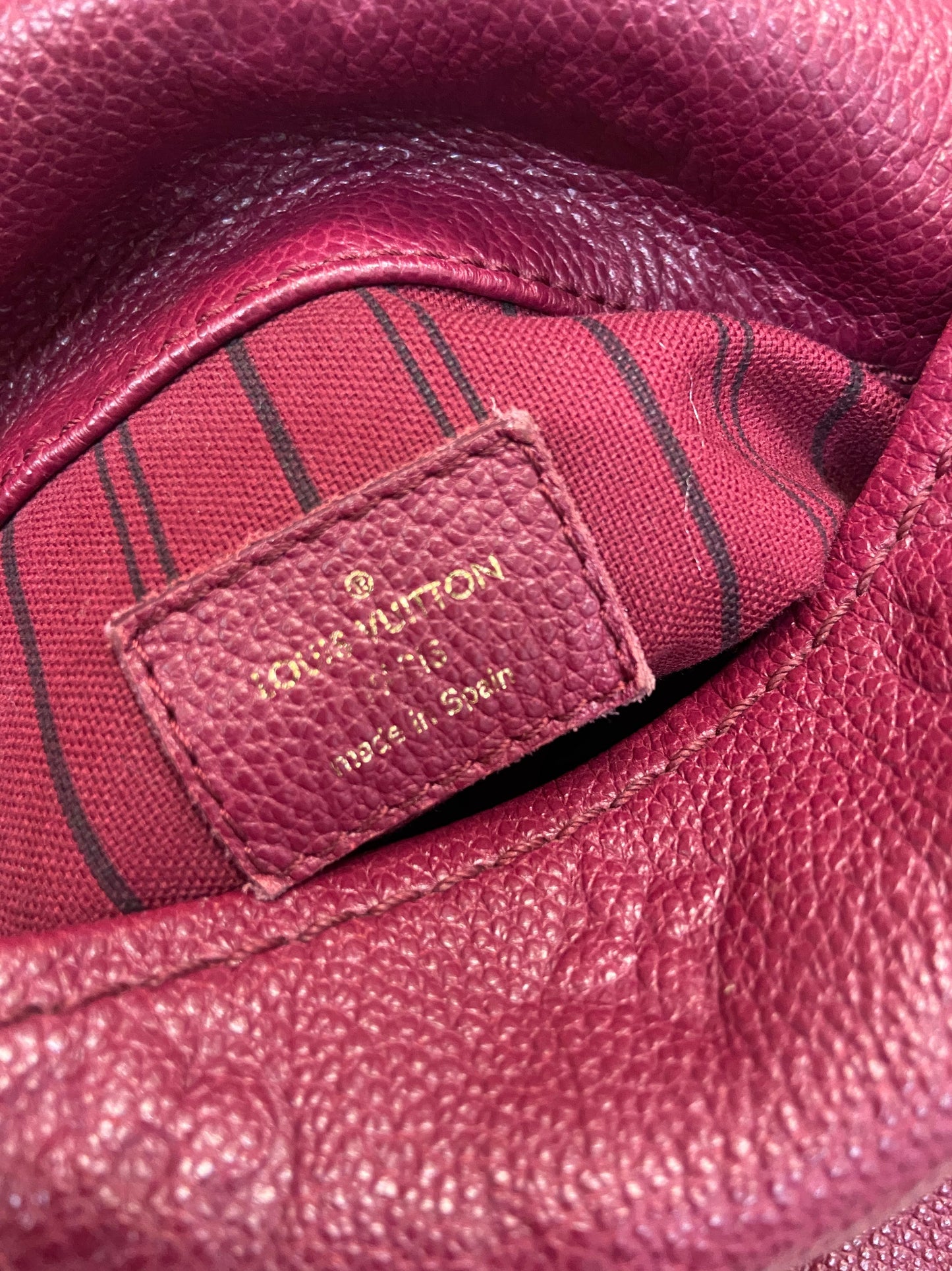 LOUIS VUITTON MONOGRAM EMPREINTE LEATHER ARTSY MM BAG