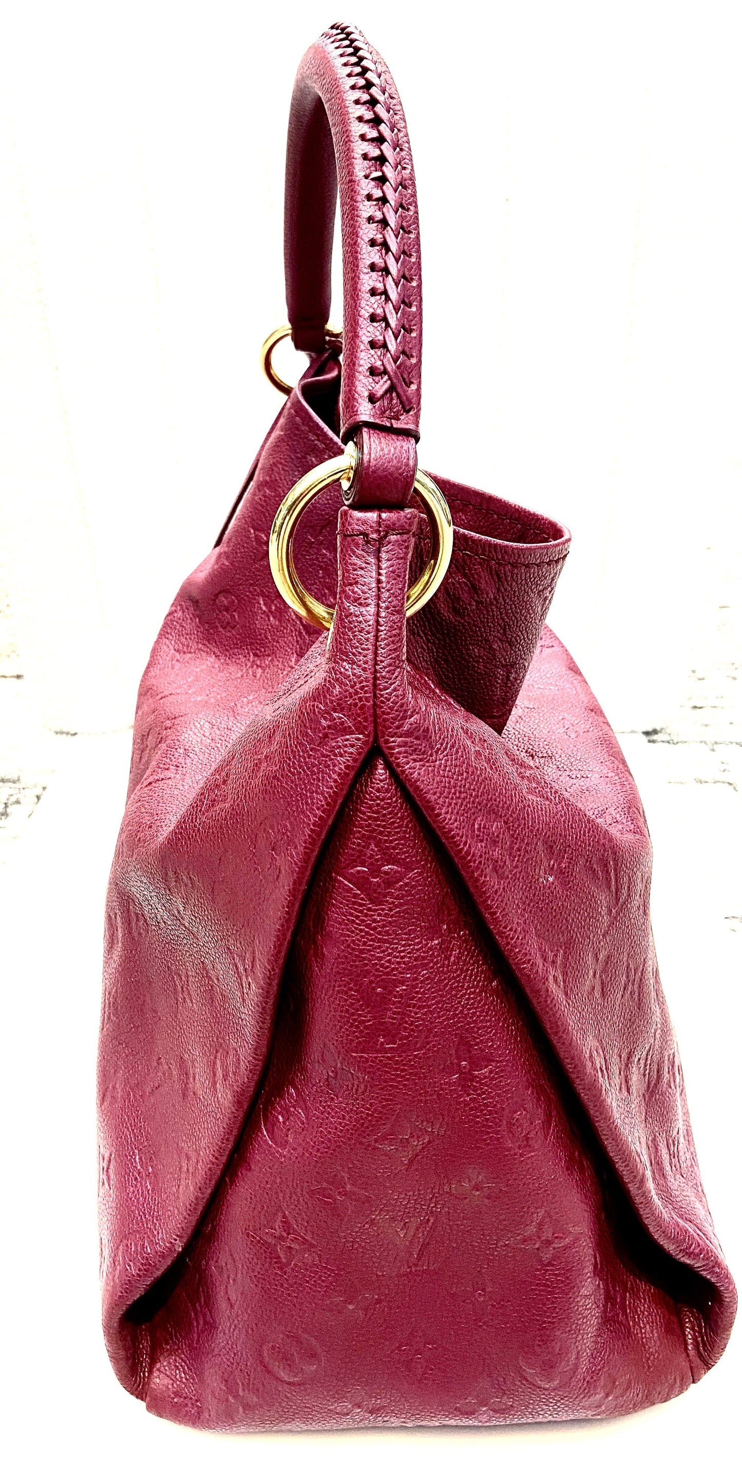LOUIS VUITTON MONOGRAM EMPREINTE LEATHER ARTSY MM BAG