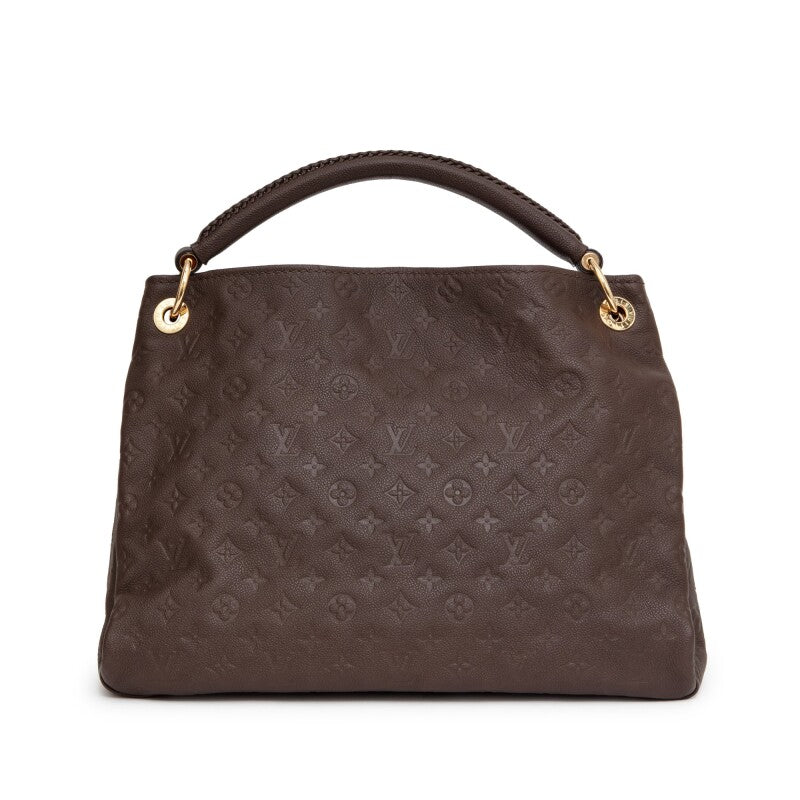 LOUIS VUITTON MONOGRAM EMPREINTE LEATHER ARTSY MM HOBO BAG