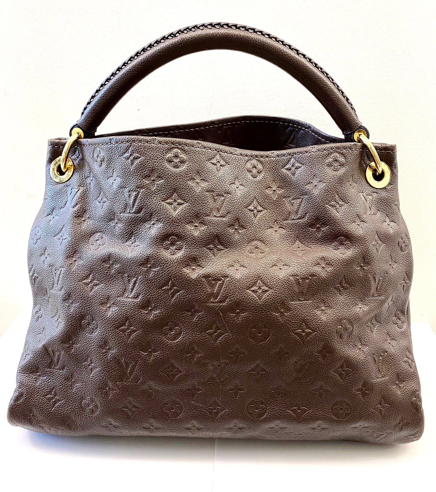LOUIS VUITTON MONOGRAM EMPREINTE LEATHER ARTSY MM HOBO BAG