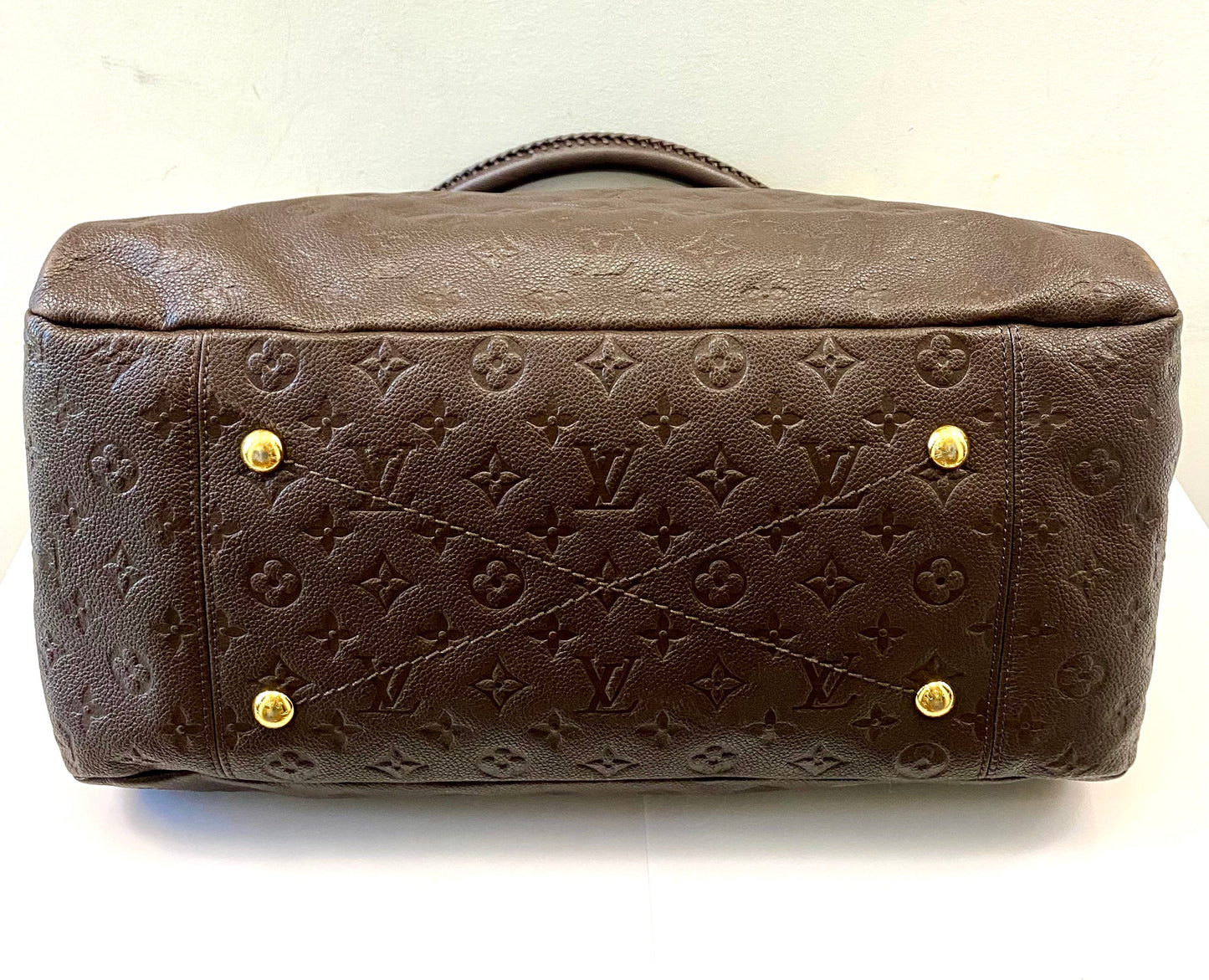 LOUIS VUITTON MONOGRAM EMPREINTE LEATHER ARTSY MM HOBO BAG