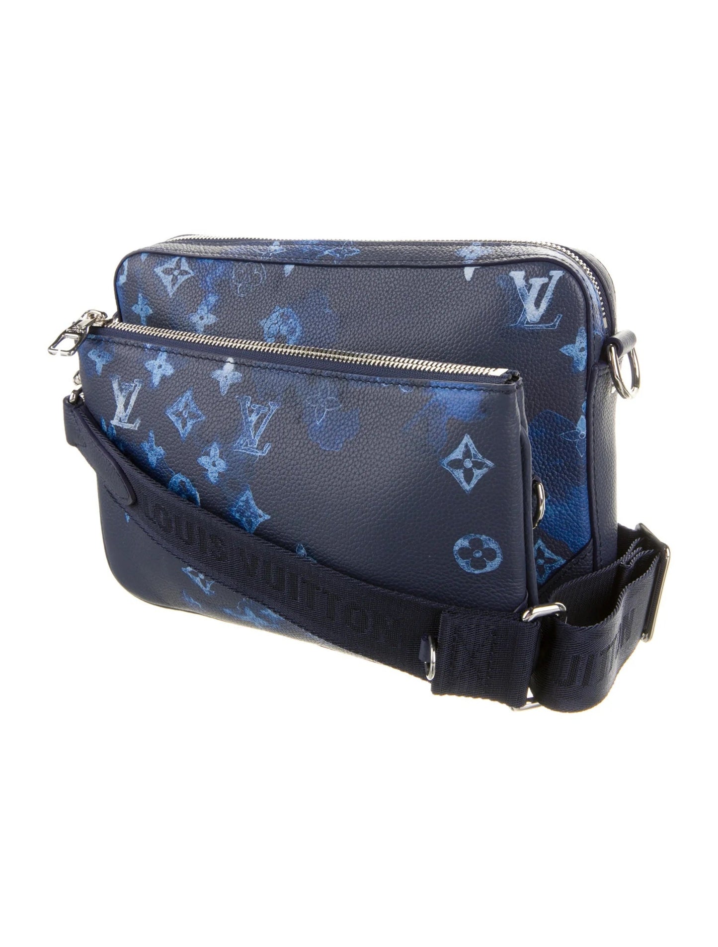 LOUIS VUITTON MONOGRAM INK WATERCOLOR TRIO MESSENGER BAG