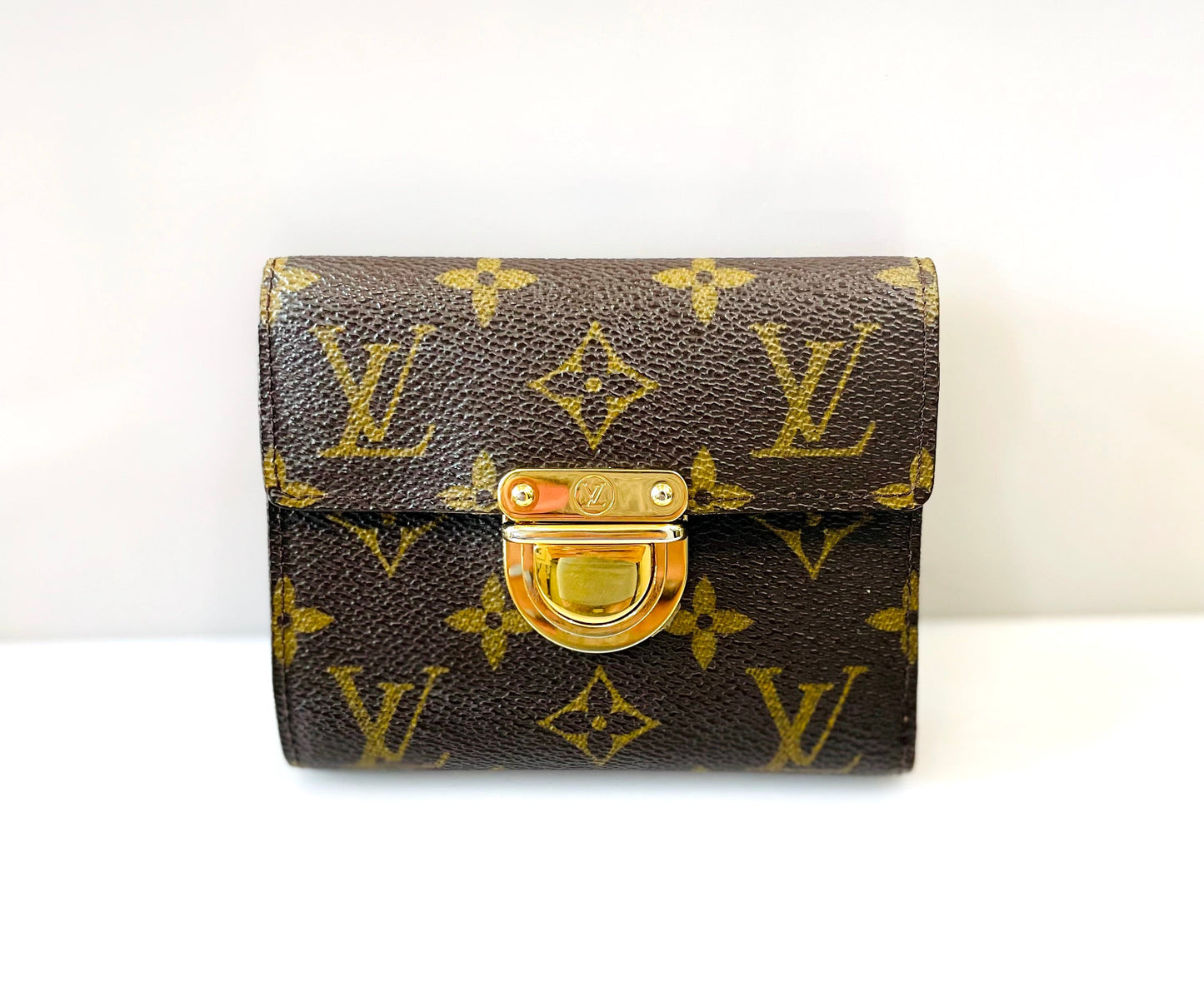 GLM-MONOGRAM CANVAS KOALA WALLET