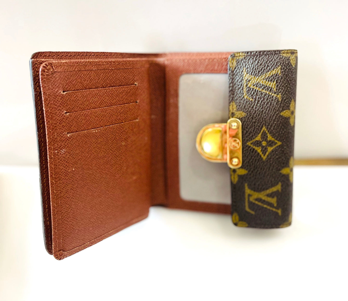 GLM-MONOGRAM CANVAS KOALA WALLET