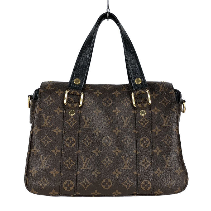 LOUIS VUITTON MONOGRAM MANHATTAN NM BLACK BAG