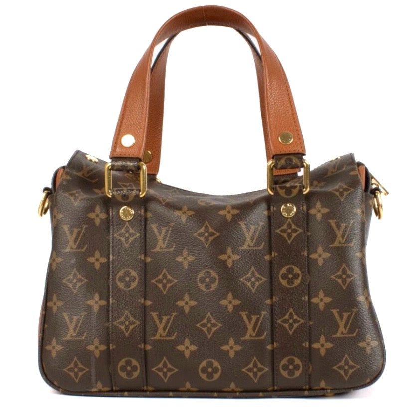 LOUIS VUITTON MONOGRAM MANHATTAN NM SHOULDER BAG CARAMEL
