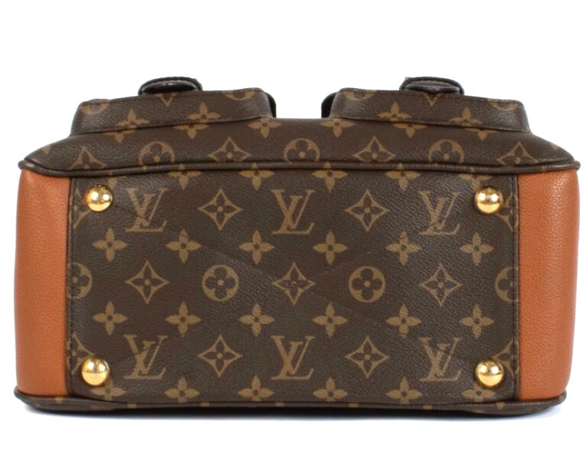 LOUIS VUITTON MONOGRAM MANHATTAN NM SHOULDER BAG CARAMEL